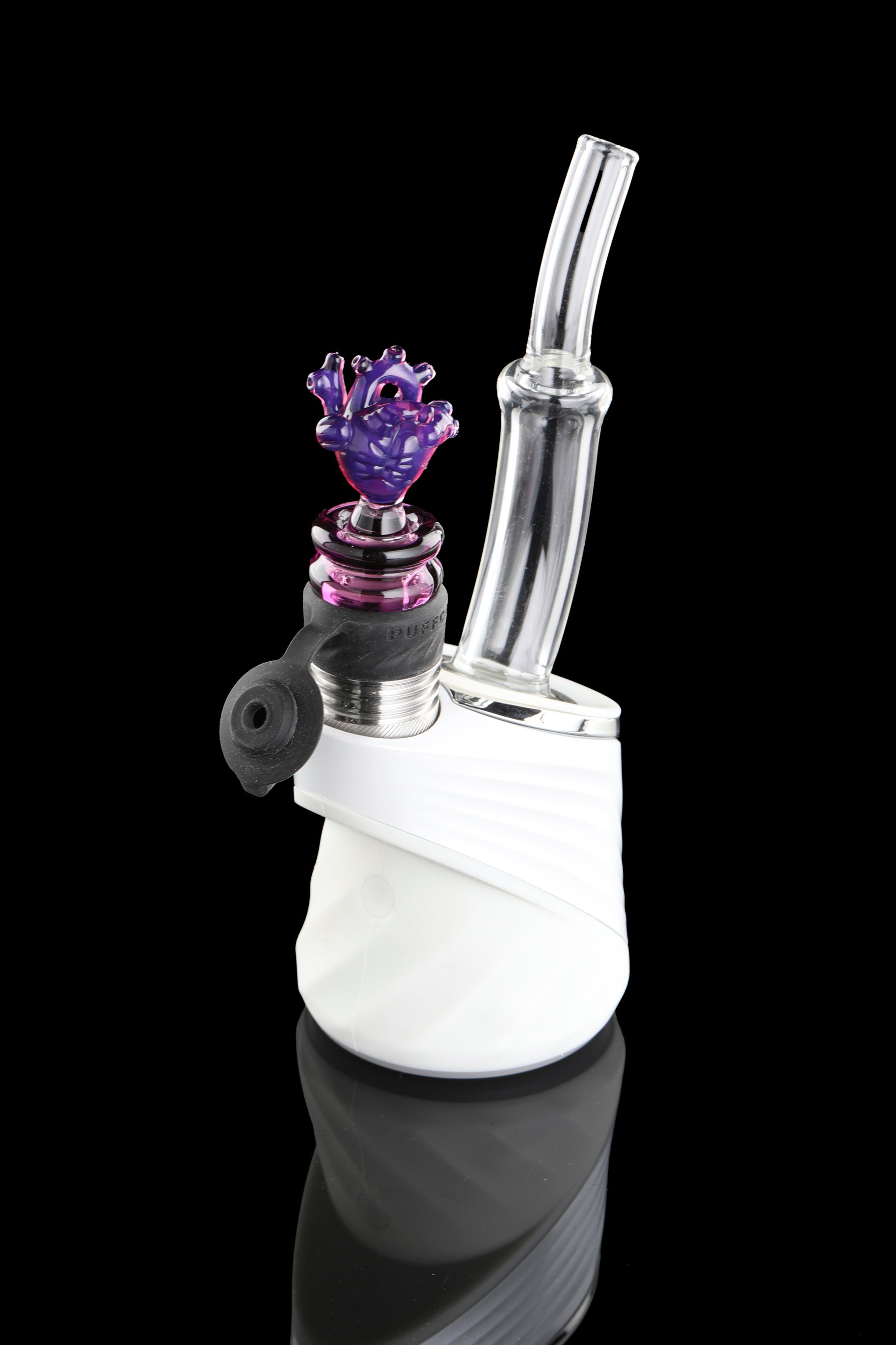 Stargazer & Gold Amythyst "Anatomical Heart" 3DXL Rockulus by One Trick Pony X Mandella Glass