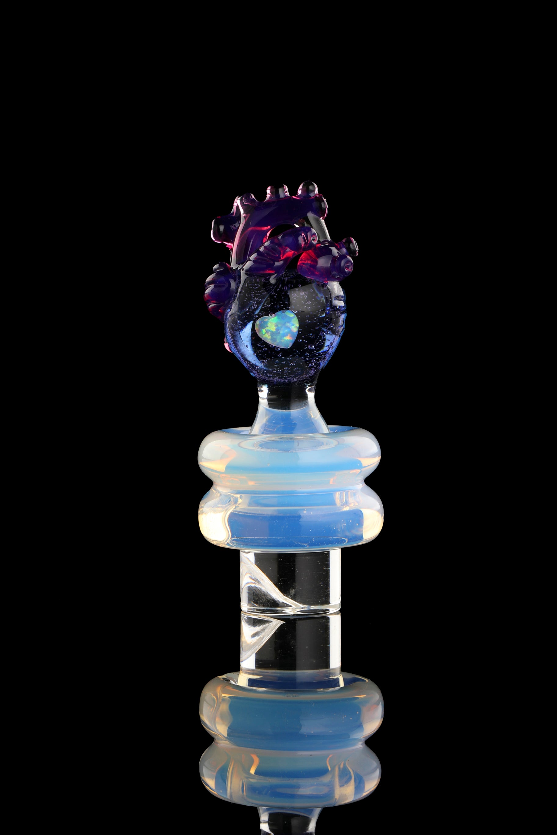 Stargazer & Ghost "Anatomical Heart" 3DXL Rockulus by One Trick Pony X Mandella Glass