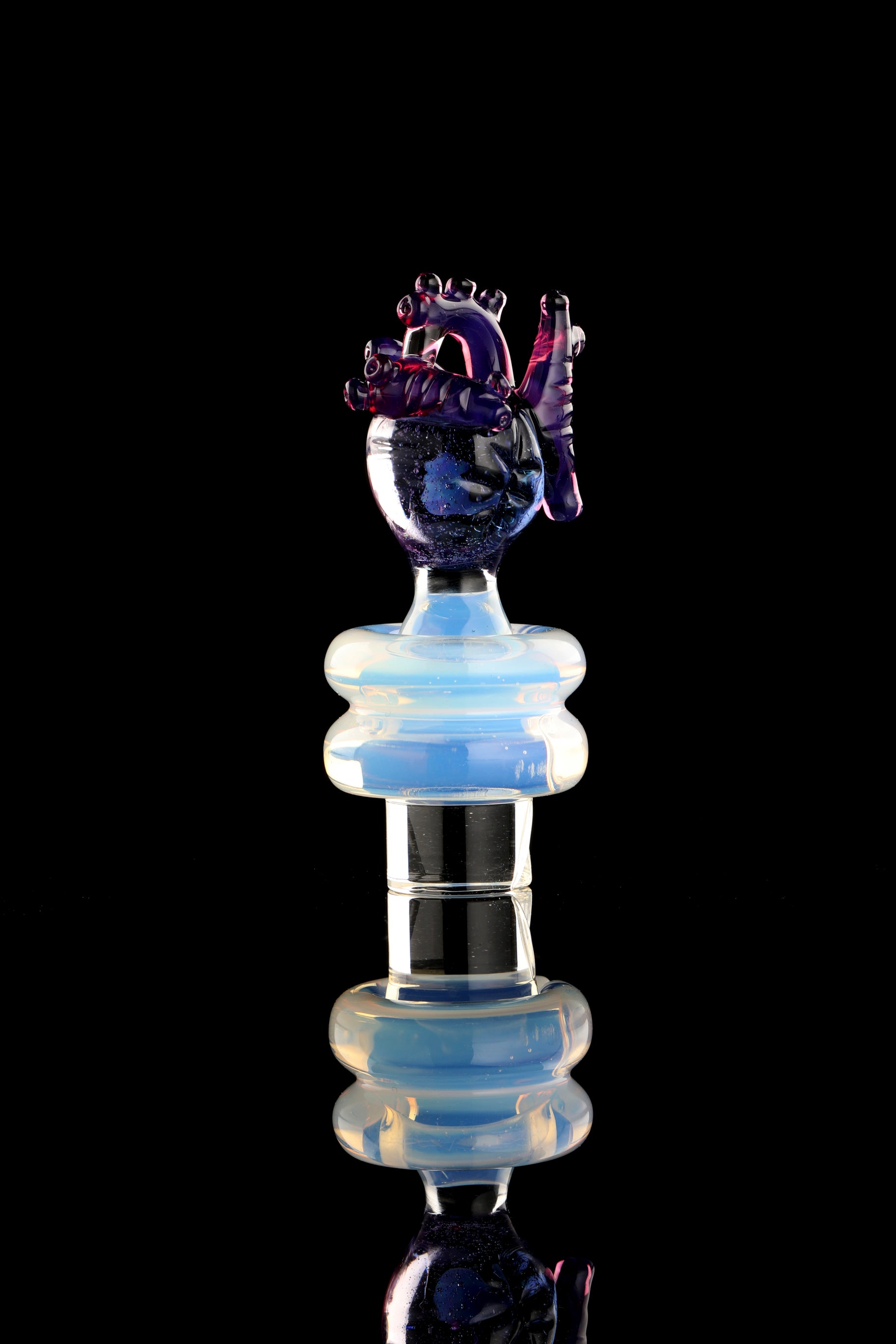 Stargazer & Ghost "Anatomical Heart" 3DXL Rockulus by One Trick Pony X Mandella Glass