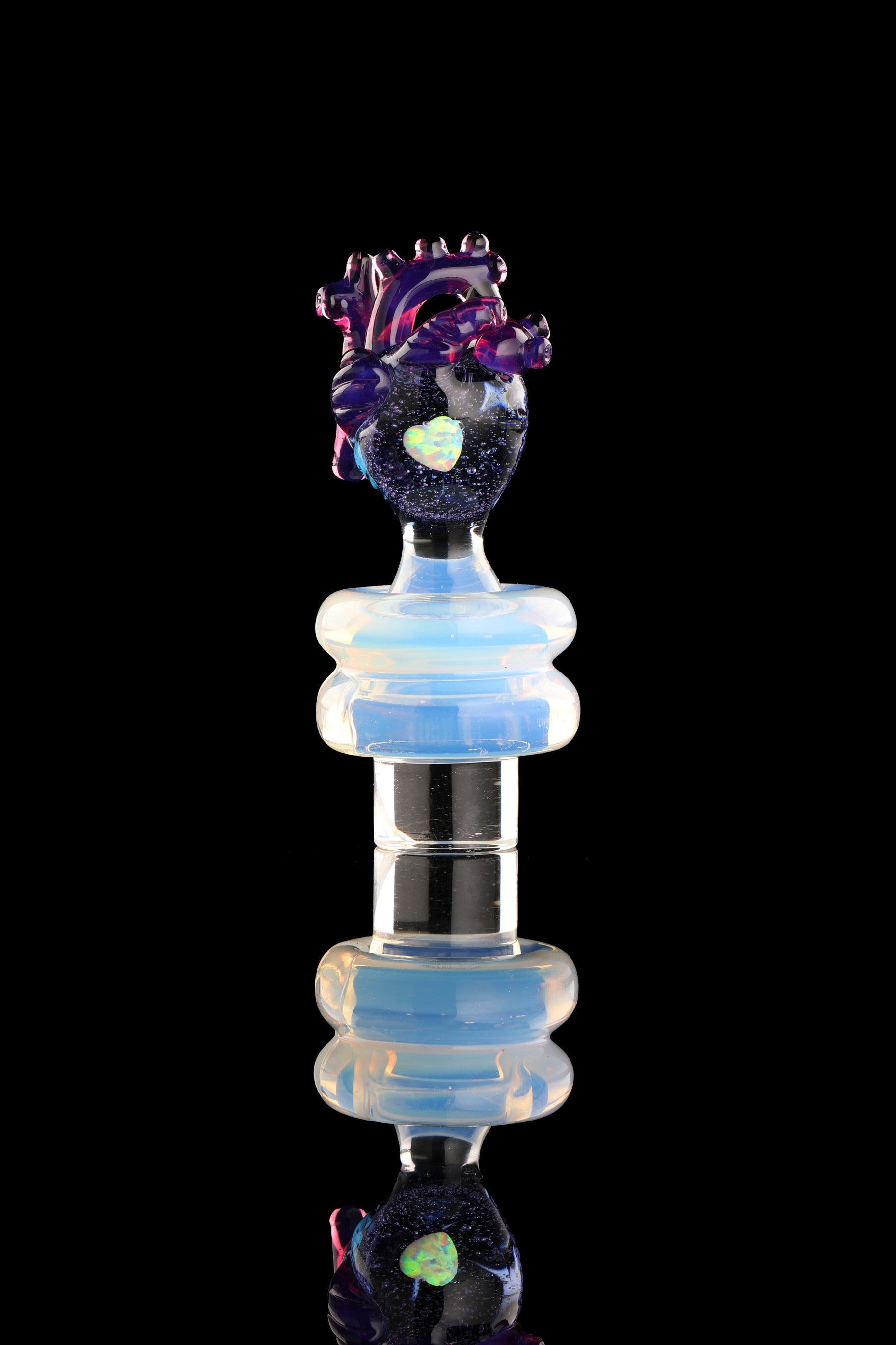 Stargazer & Ghost "Anatomical Heart" 3DXL Rockulus by One Trick Pony X Mandella Glass