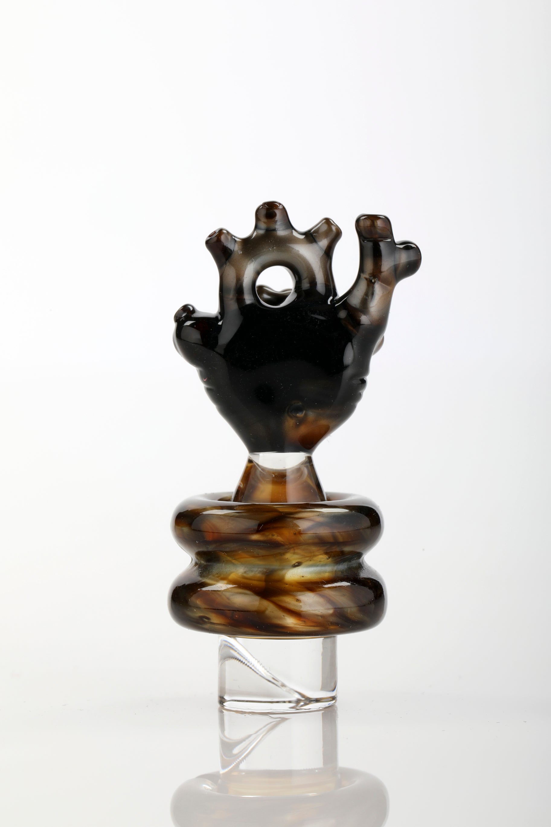 Electrum "Anatomical Heart" 3DXL Rockulus by One Trick Pony X Mandella Glass