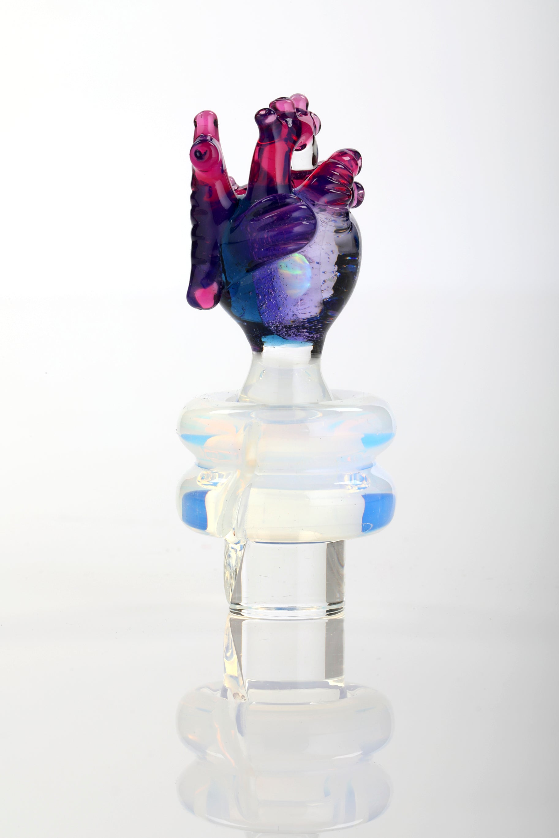 Stargazer & Ghost "Anatomical Heart" 3DXL Rockulus by One Trick Pony X Mandella Glass