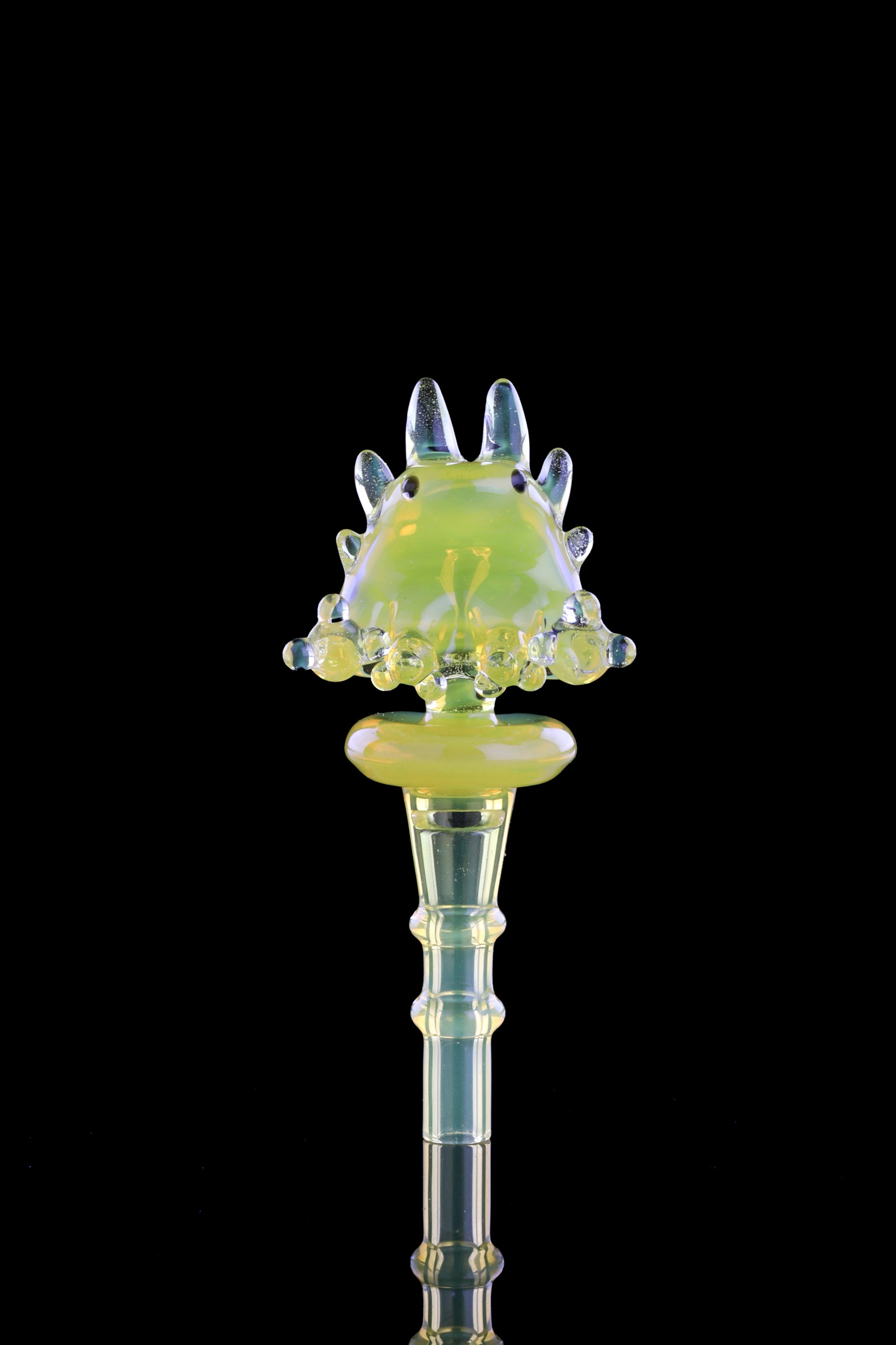 Yellow Opal "Axolotl" 3DXL Joystick  by One Trick Pony X Big Mellon's Glass