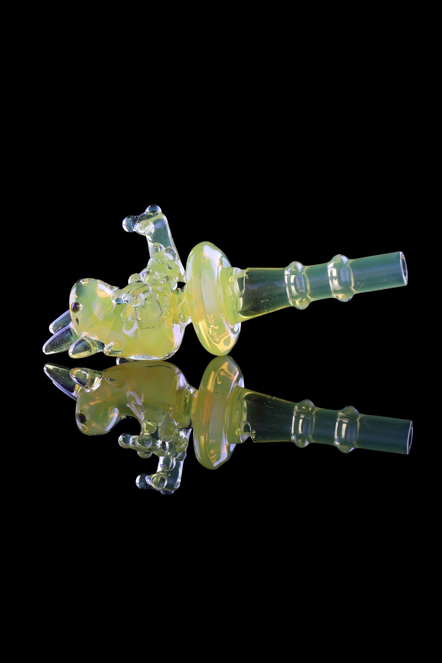 Yellow Opal "Axolotl" 3DXL Joystick  by One Trick Pony X Big Mellon's Glass