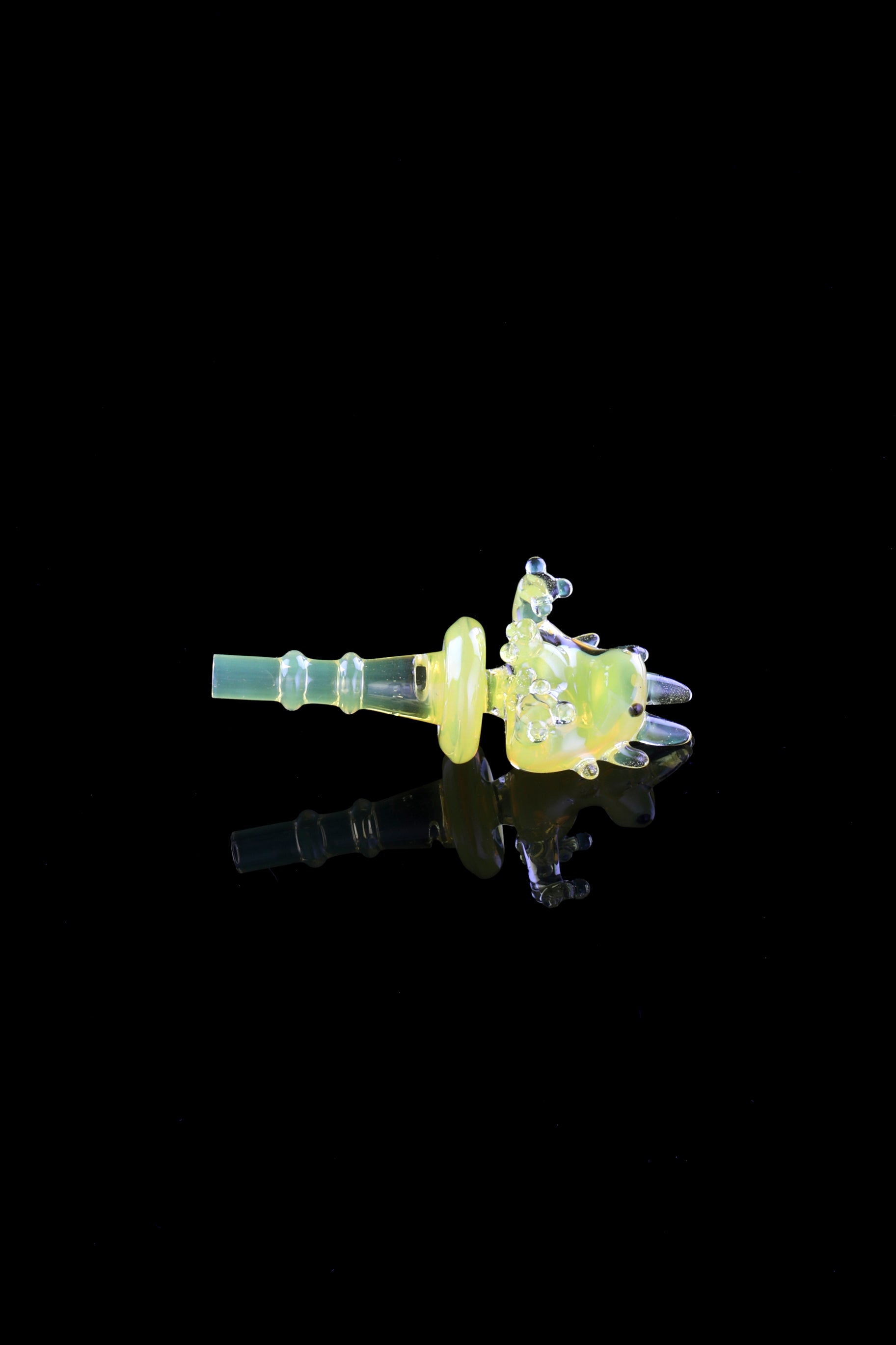 Yellow Opal "Axolotl" 3DXL Joystick  by One Trick Pony X Big Mellon's Glass