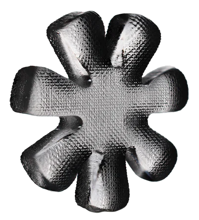 Surface Enhanced Quartz Flake by Highly Educated X BMG