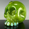 "Kiwi Glow" (UV) #47 of 2023 Skull Shredder by Carsten Carlile