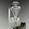 Dual Uptake Puffco Peak Recycler Attchement by Rebel Glass