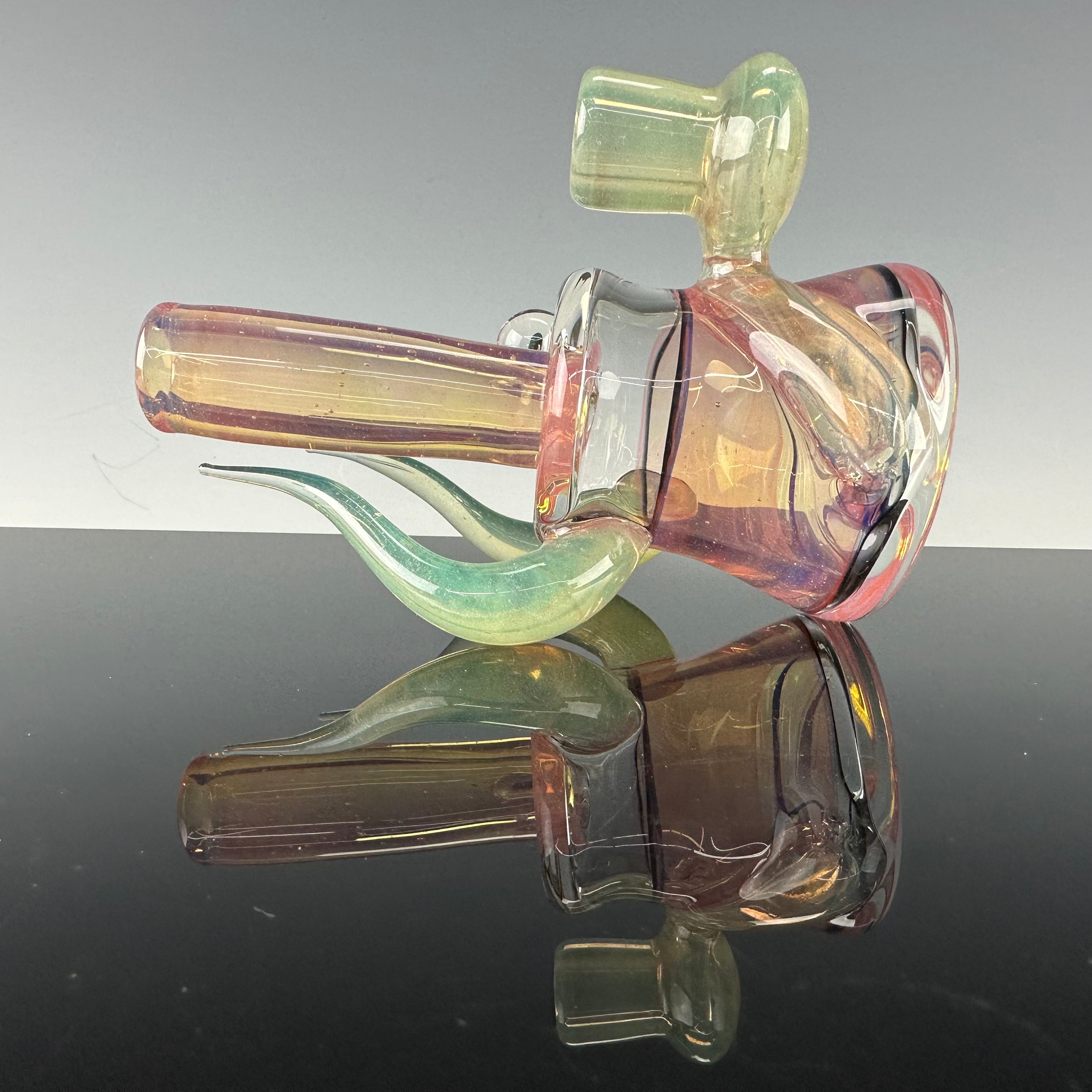 Hand-Mixed Full Color Encalmo Rig by Xen Glass