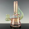 Hand-Mixed Full Color Encalmo Rig by Xen Glass