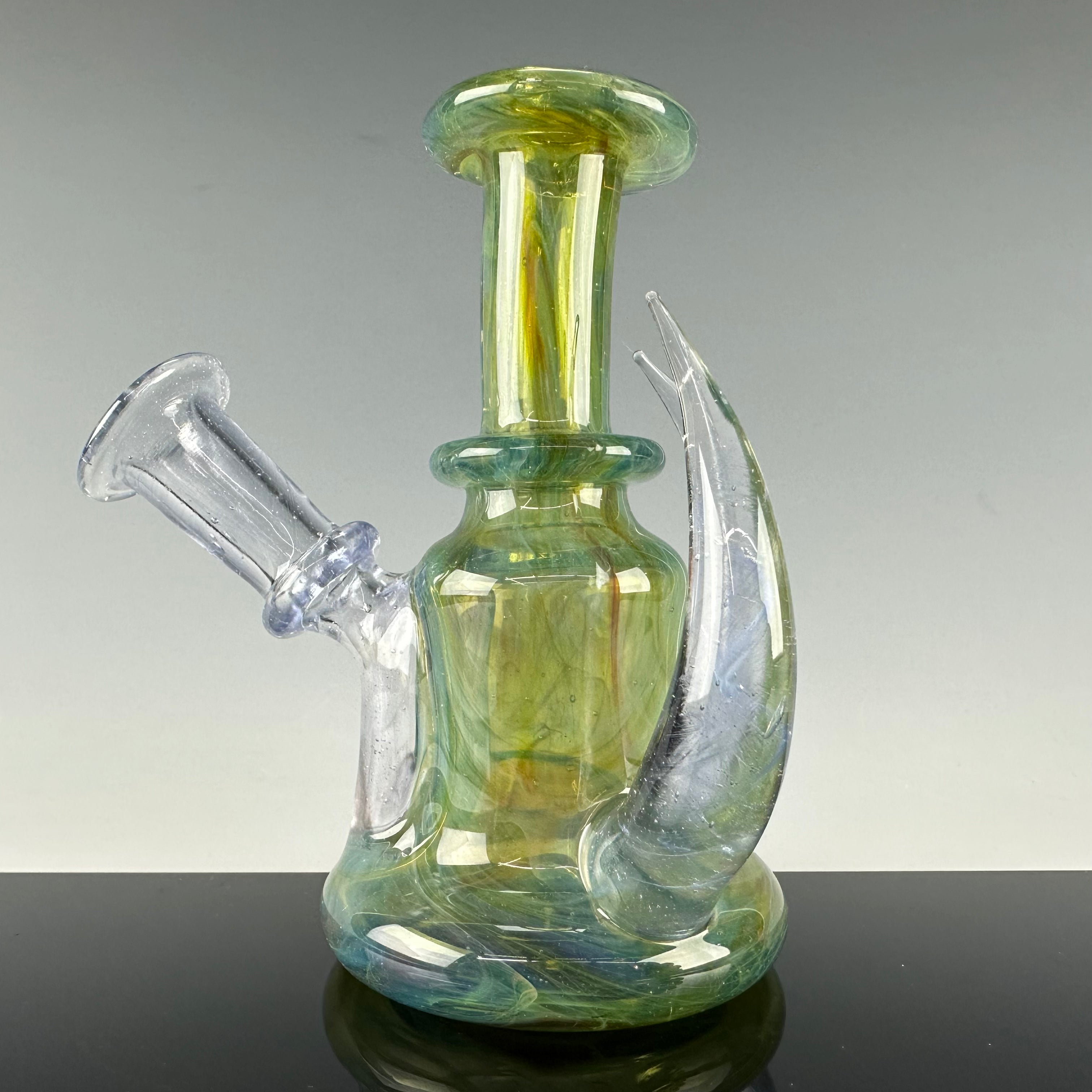 Hand-Mixed Full Color Gill Perc Rig by Xen Glass