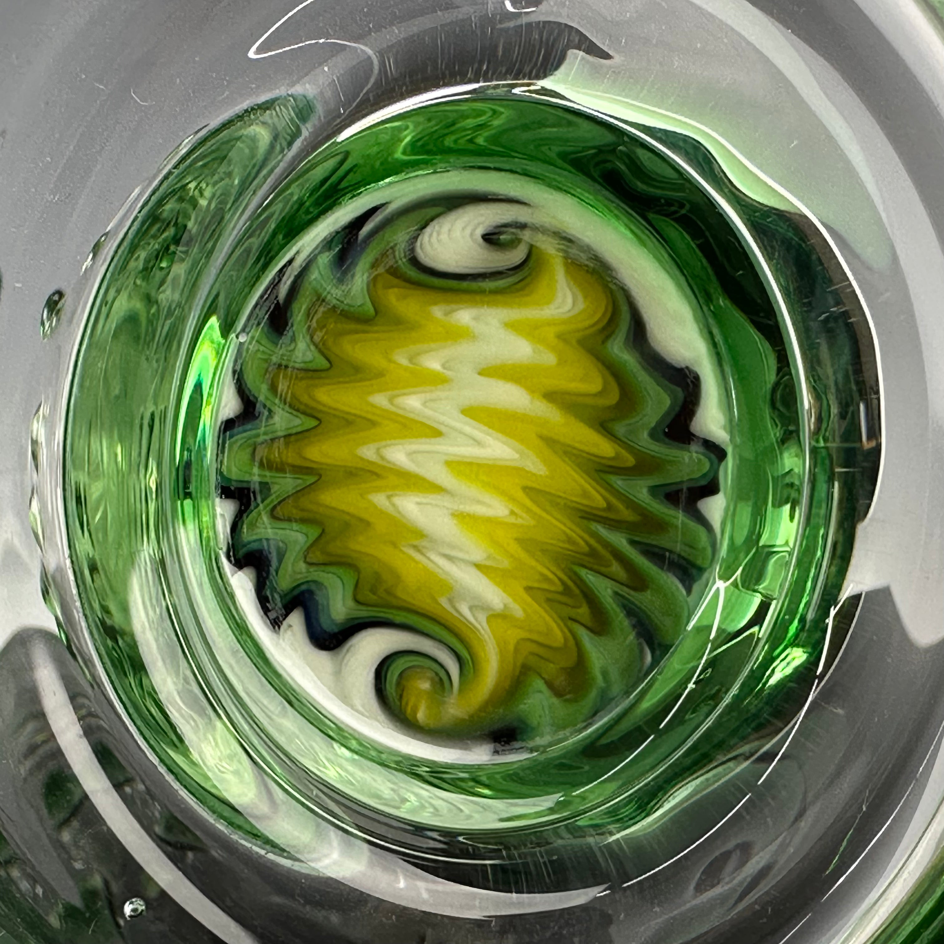 "Crippy" Accented Mini Tube by Hubbard Glass