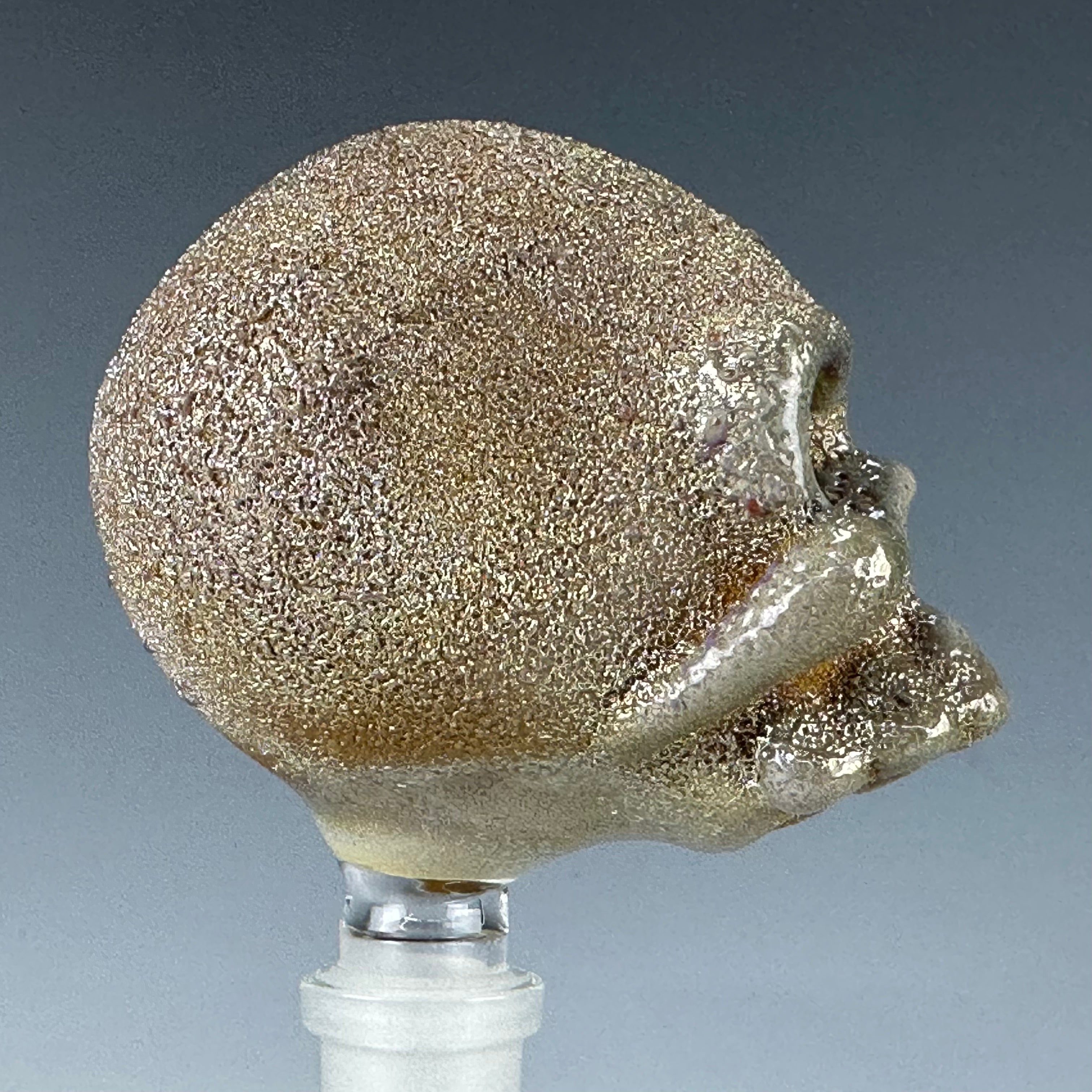 Textured Skull Bowl by Unknown