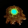 Crushed Turquiose (Glow)  Pendant by Third Eye Pinecones