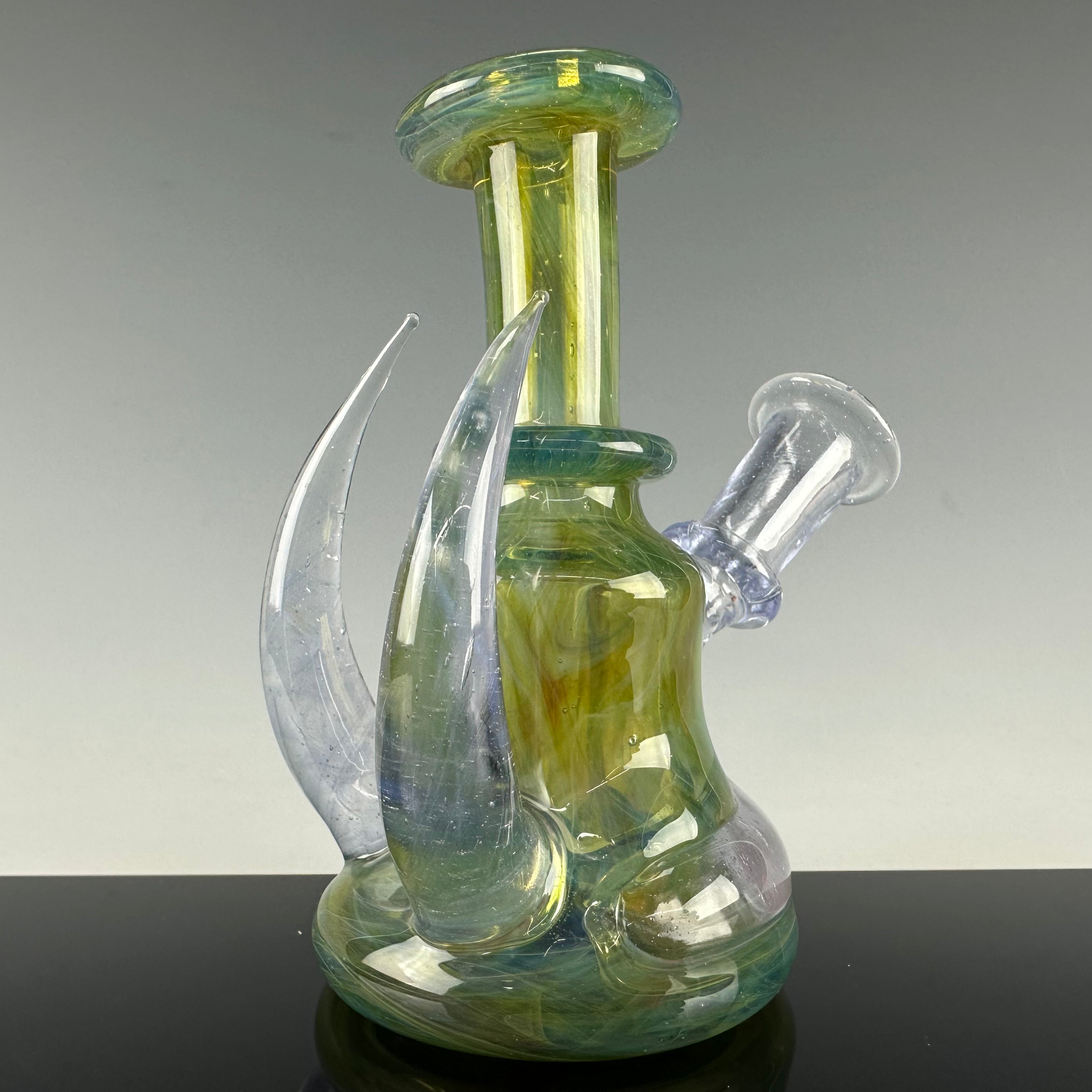Hand-Mixed Full Color Gill Perc Rig by Xen Glass