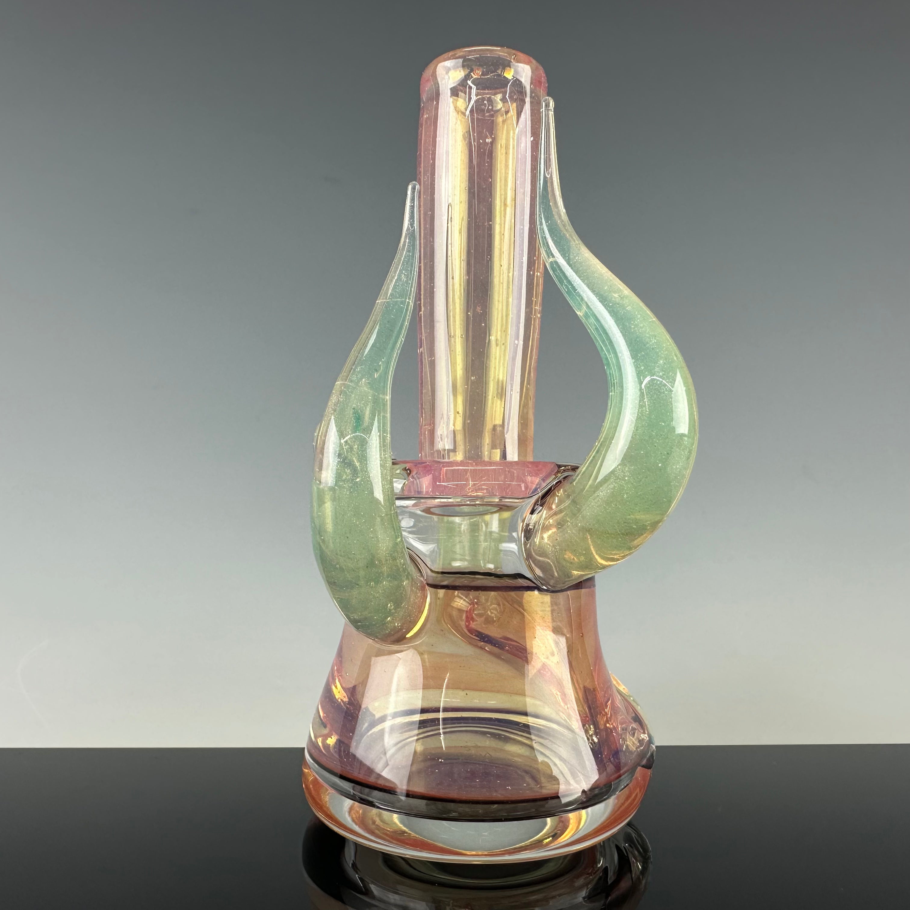 Hand-Mixed Full Color Encalmo Rig by Xen Glass