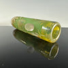 "Hemp Leaves" Frit One Hitter by Liberty Glass