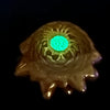 Crushed Malachite (Glow)  Pendant by Third Eye Pinecones