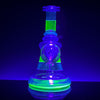 "Dichro Illuminati Blue V" UV Reactive Rig by Avalon Glass