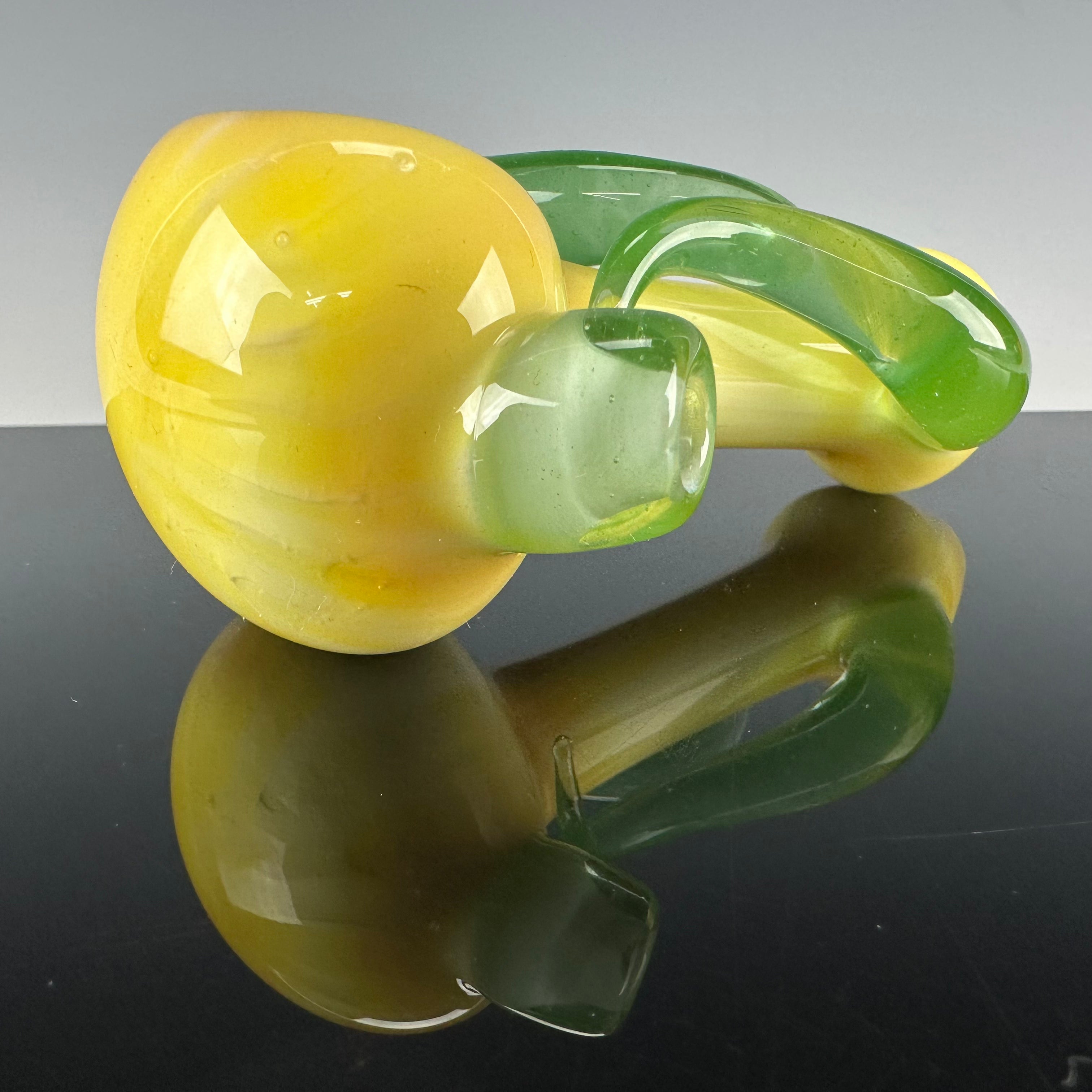 Horned Handpipe  by Xen Glass