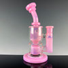 "Vibrant Pink" Mini Torus Incycler by Fatboy Glass