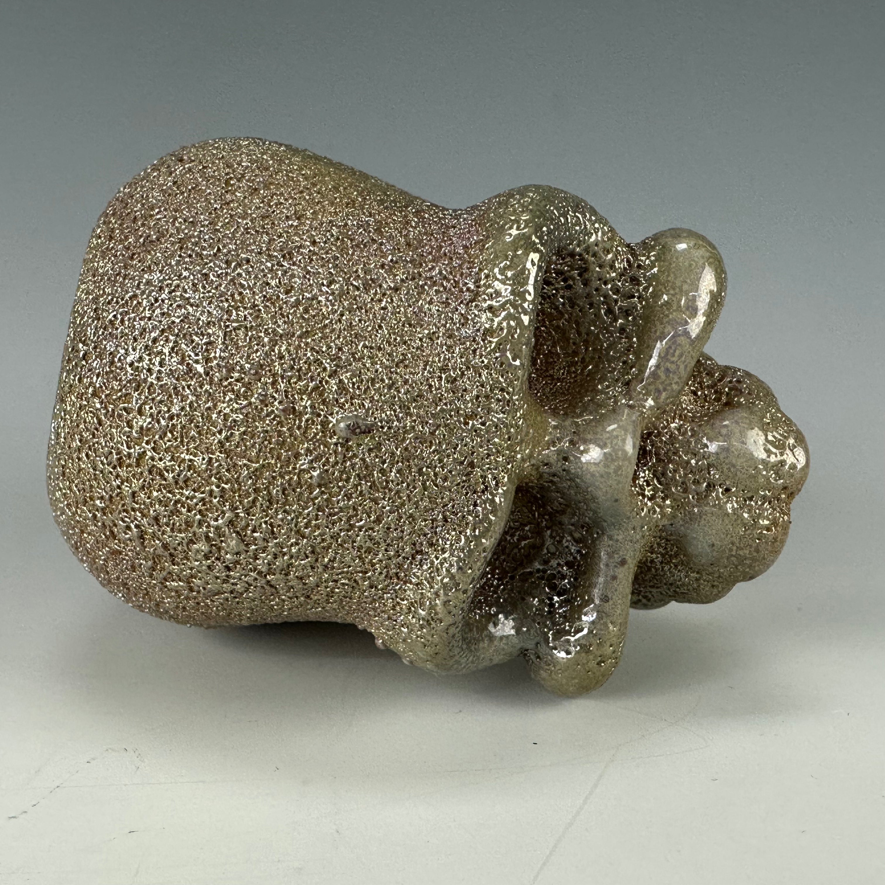 Textured Skull Bowl by Unknown