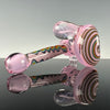 "Cotton Candy CFL" Standing Hammer with C by KMA Glass