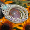 Amethyst Wire Wrapped Pendant by Cosmic Wraps