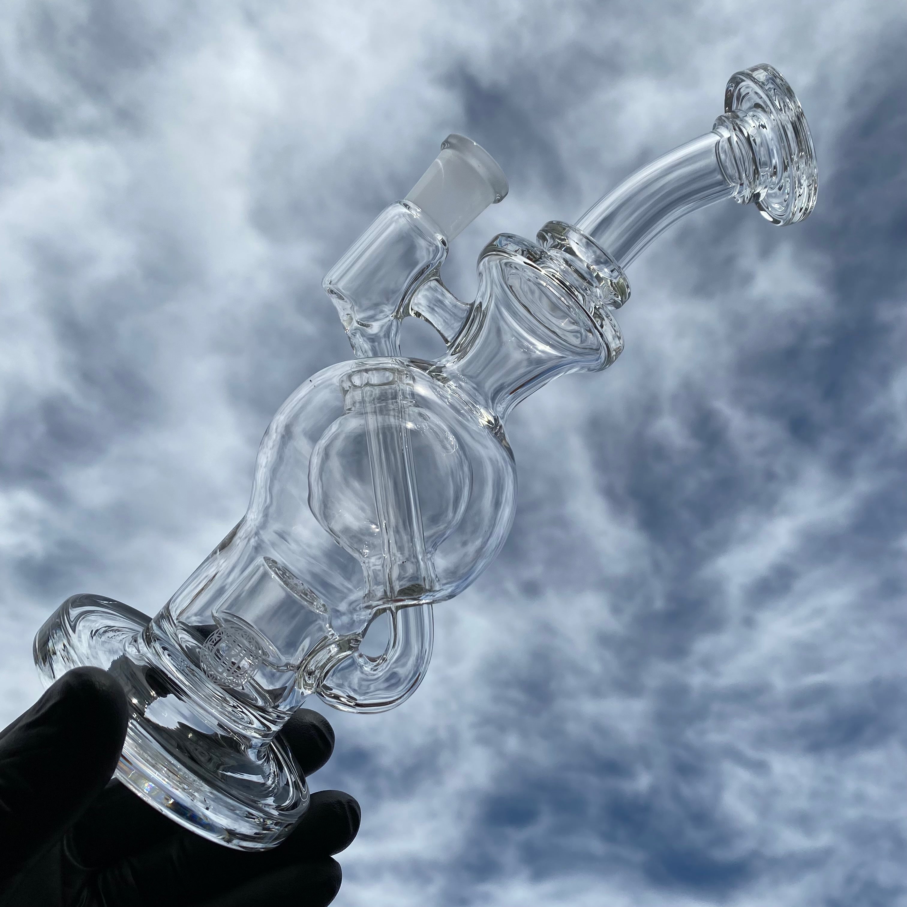 Clear Ball Rig (Single Seed) from Fatboy Glass