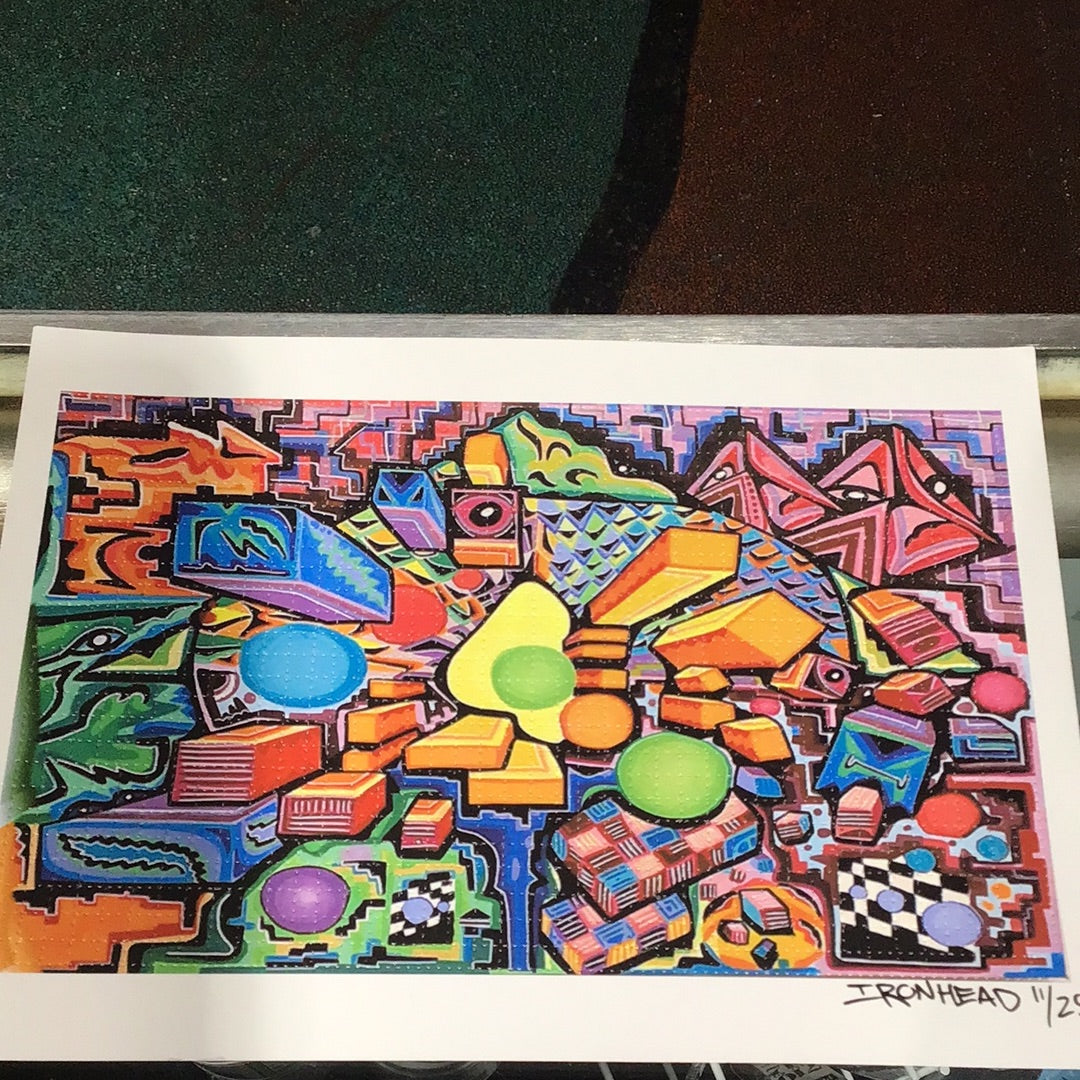 Ironhead Blotter Art #1