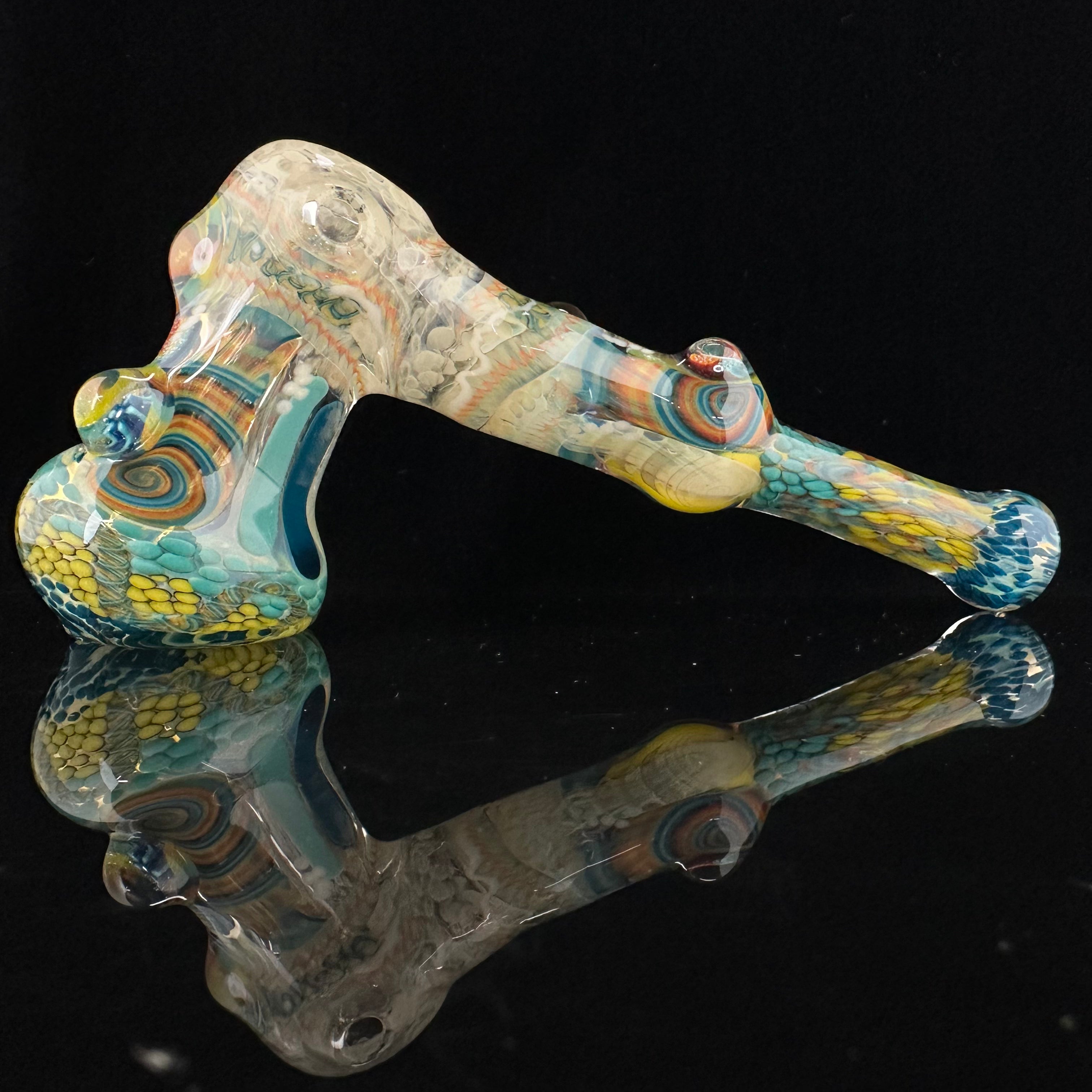 "Chaos" Tech Hammer Bubbler by Glassberrycupcake
