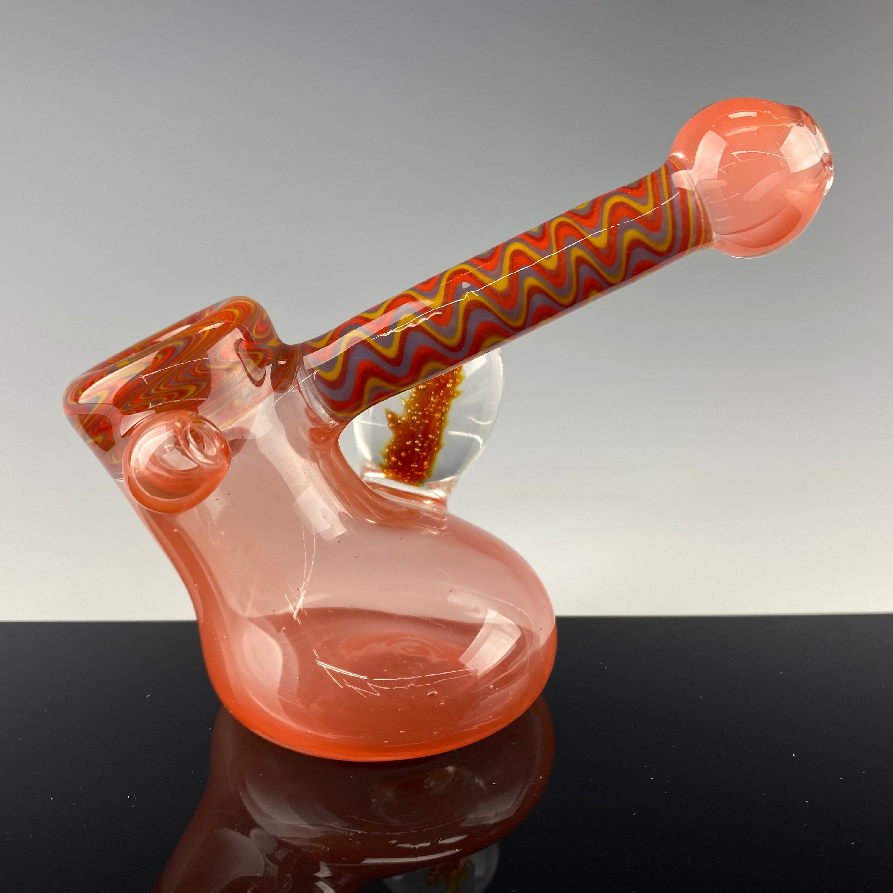 "Sriacha" Standing Hammer by KMA Glass