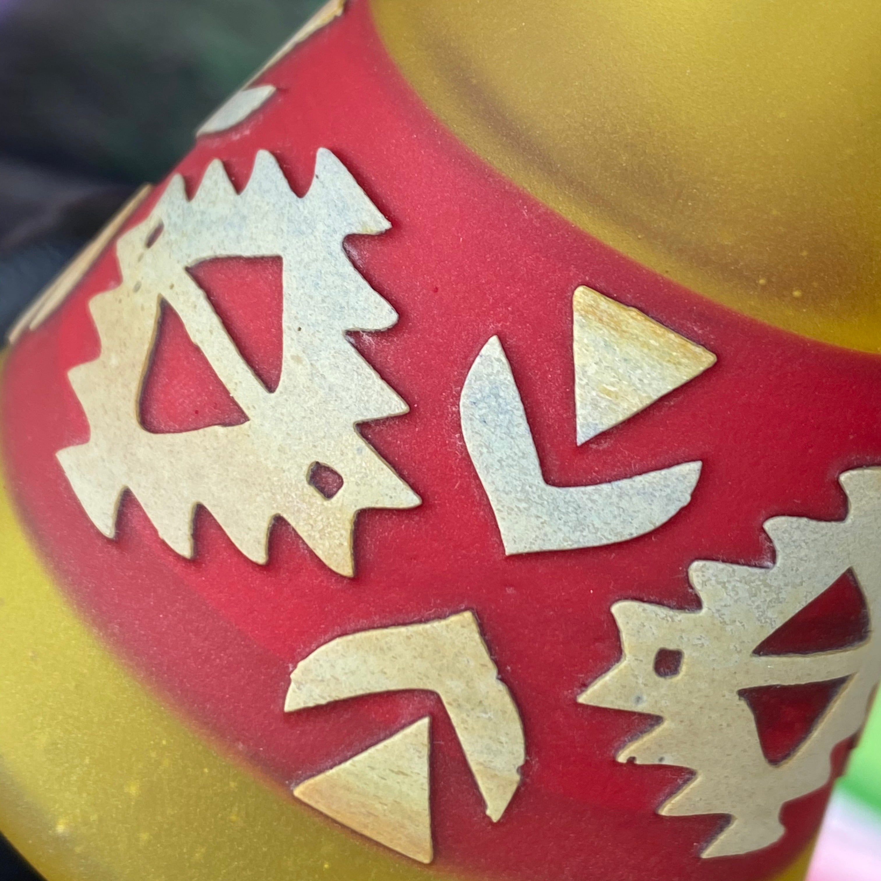 "Terps" Sandblasted Minitube by Amani Summerday