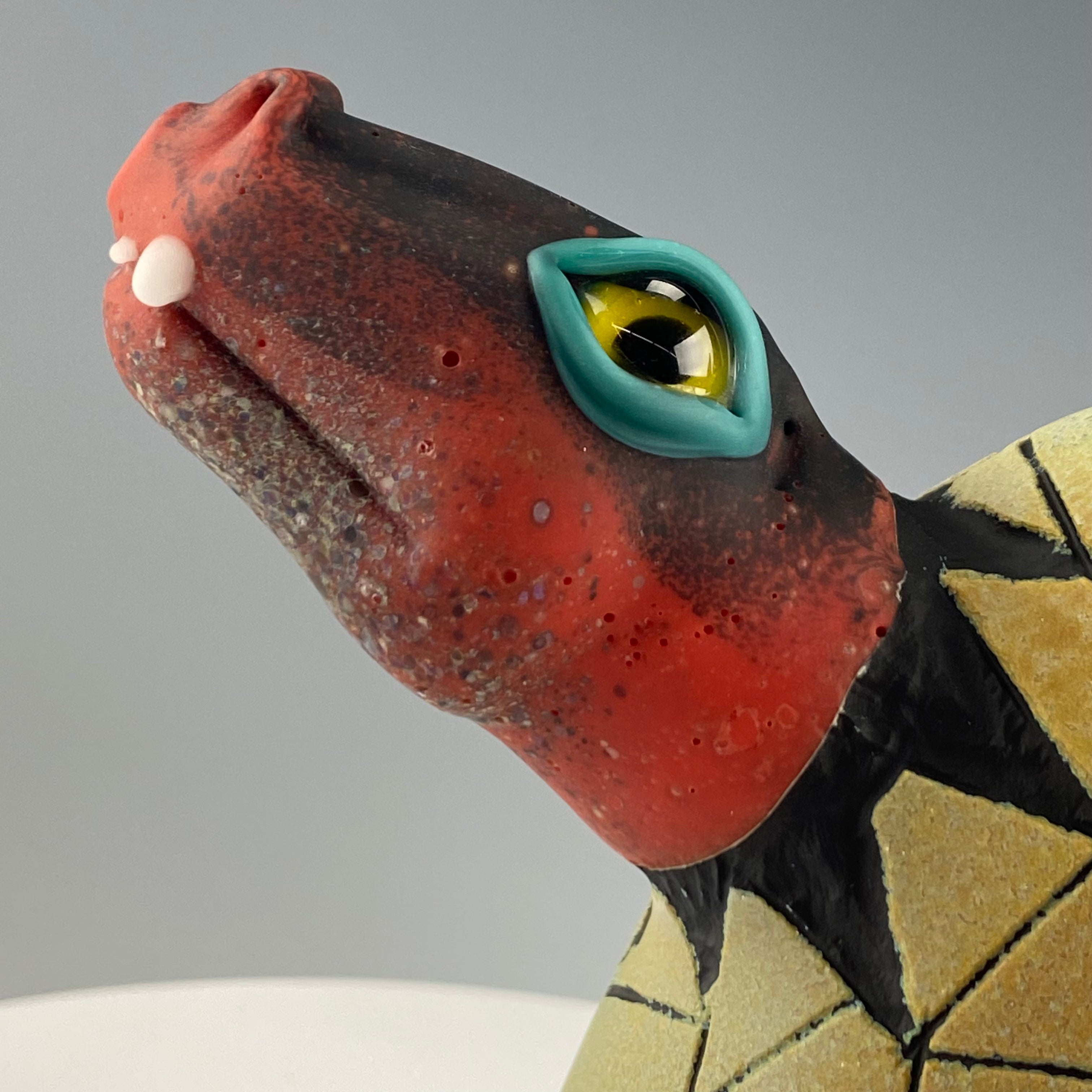 "Red Raptor" Hatchling" Dino Rig by Kid Dino