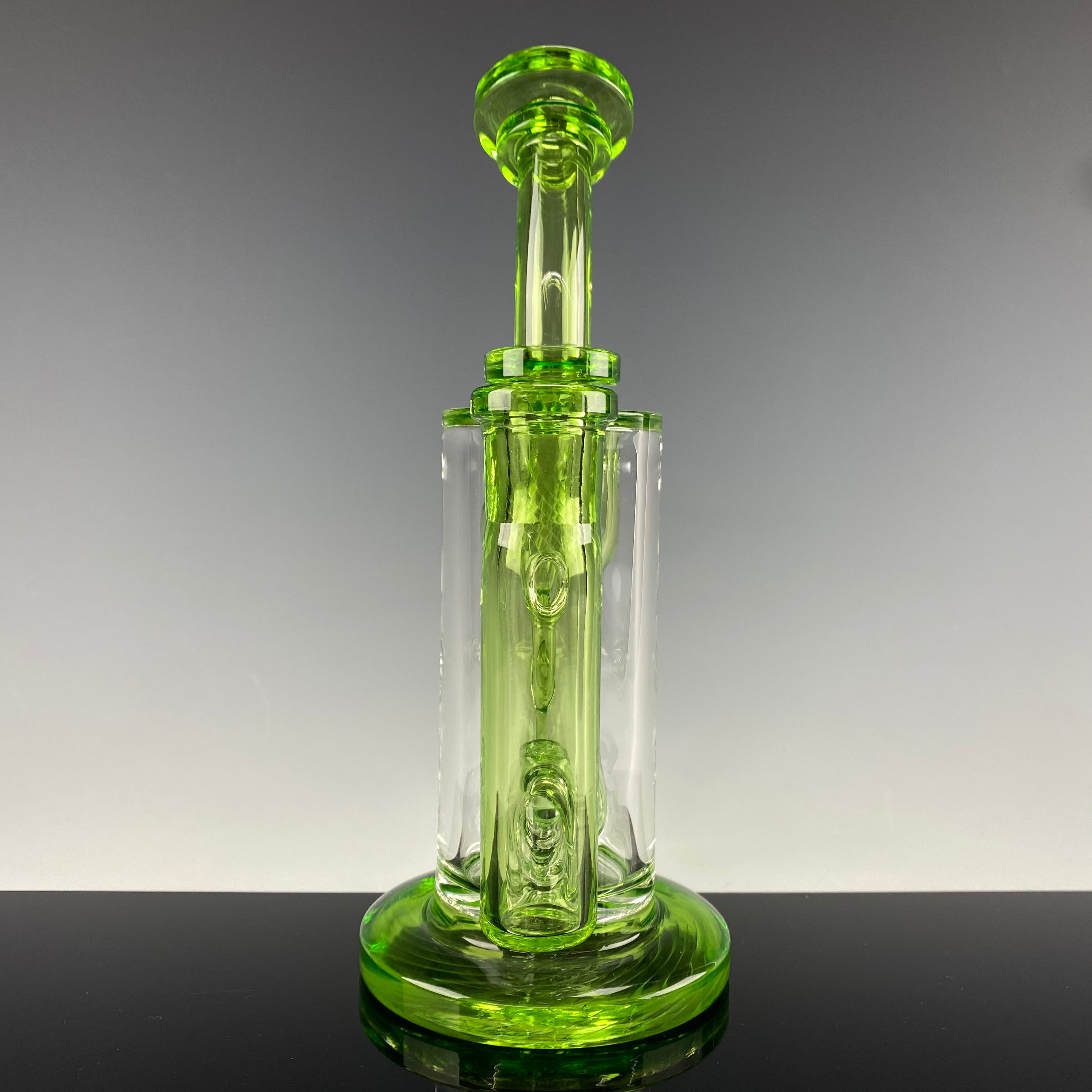 "Limestone" (Single Seed) Klein Incycler by Fatboy Glass