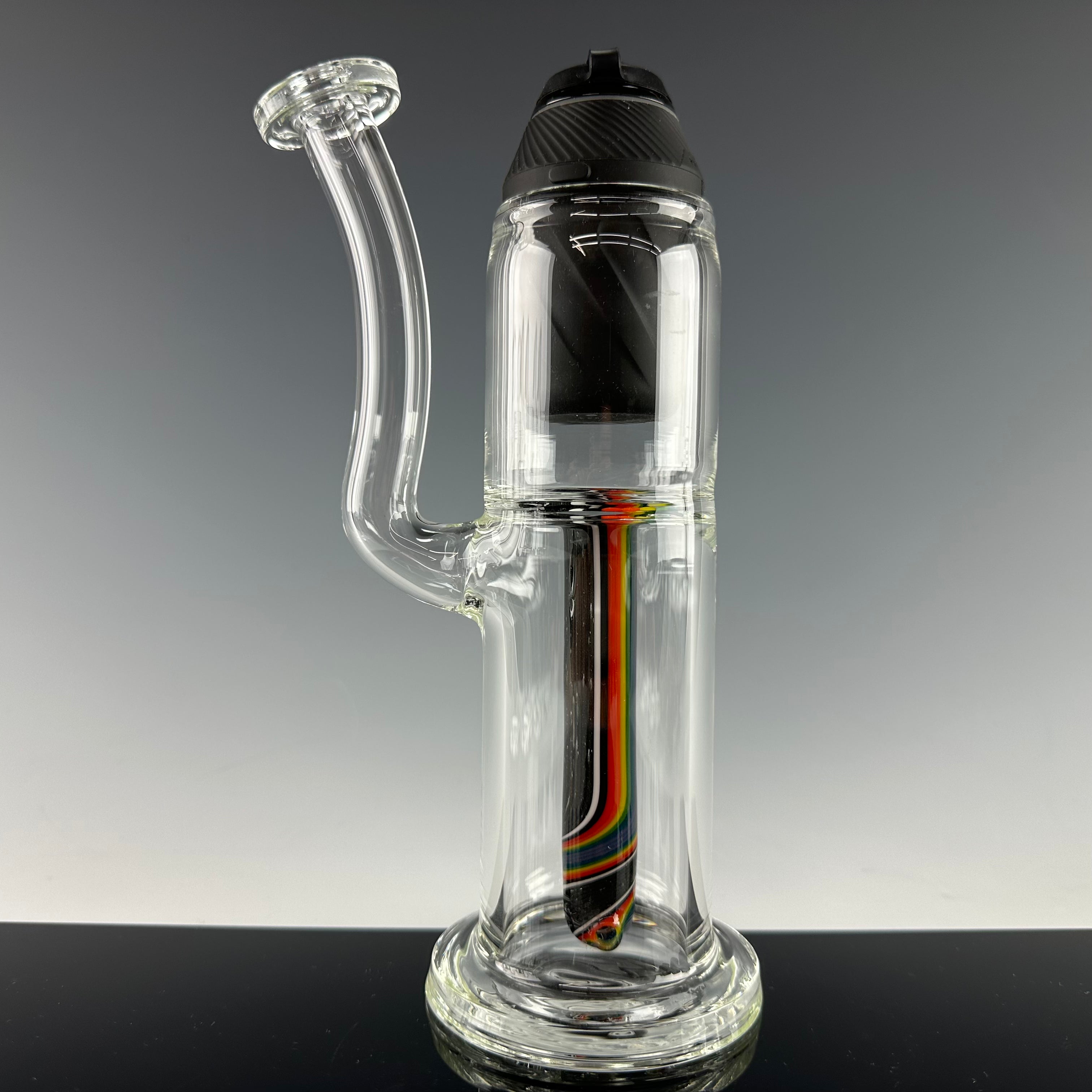 Lineworked Puffco Proxy Bubbler by Vigil Glass