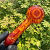 "Paisley" Deep Carve/Flame Polished Spoon by Liberty 503