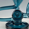 "Blue Stardust" Floating Inline Recycler by Eric Law Glass