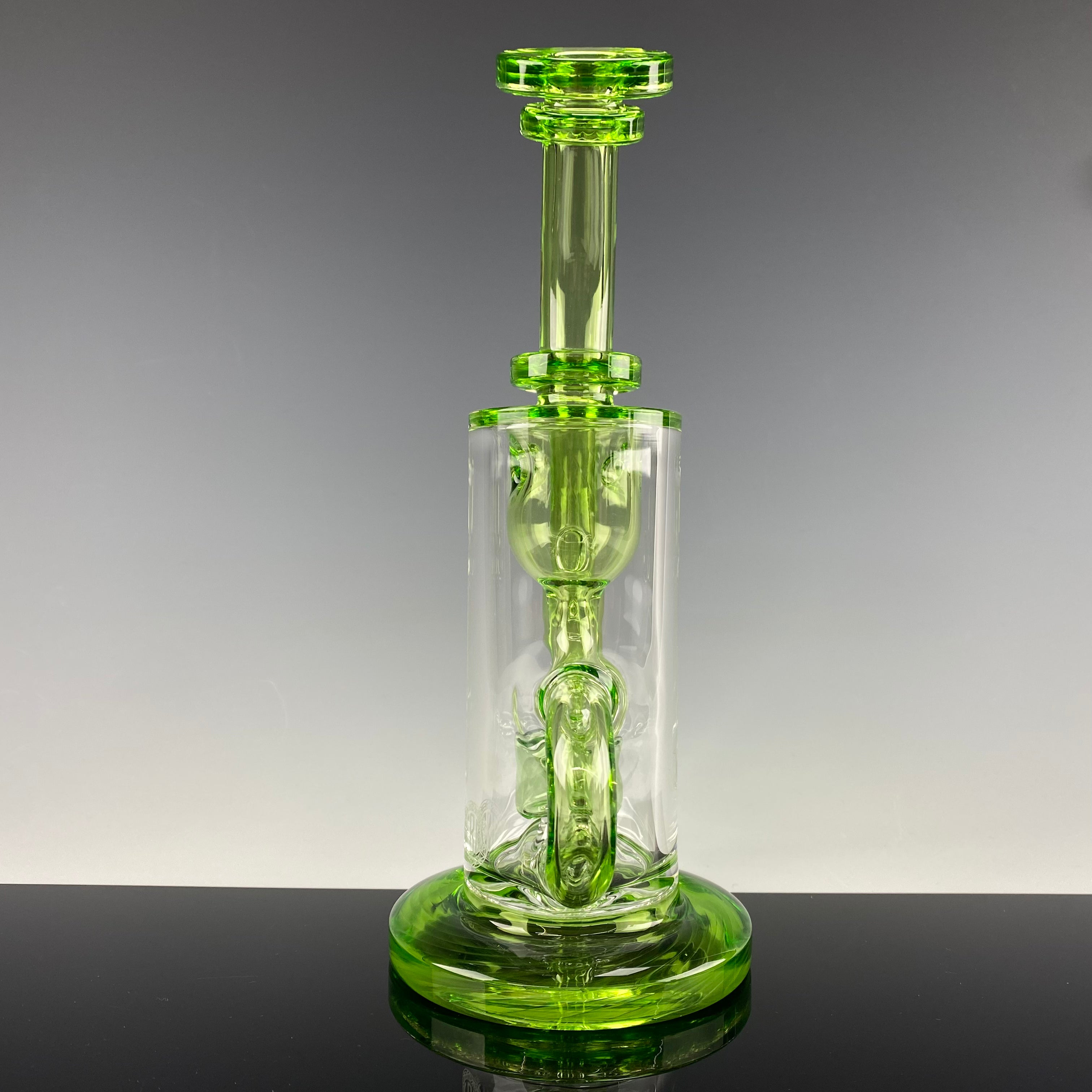 "Limestone" (Single Seed) Klein Incycler by Fatboy Glass