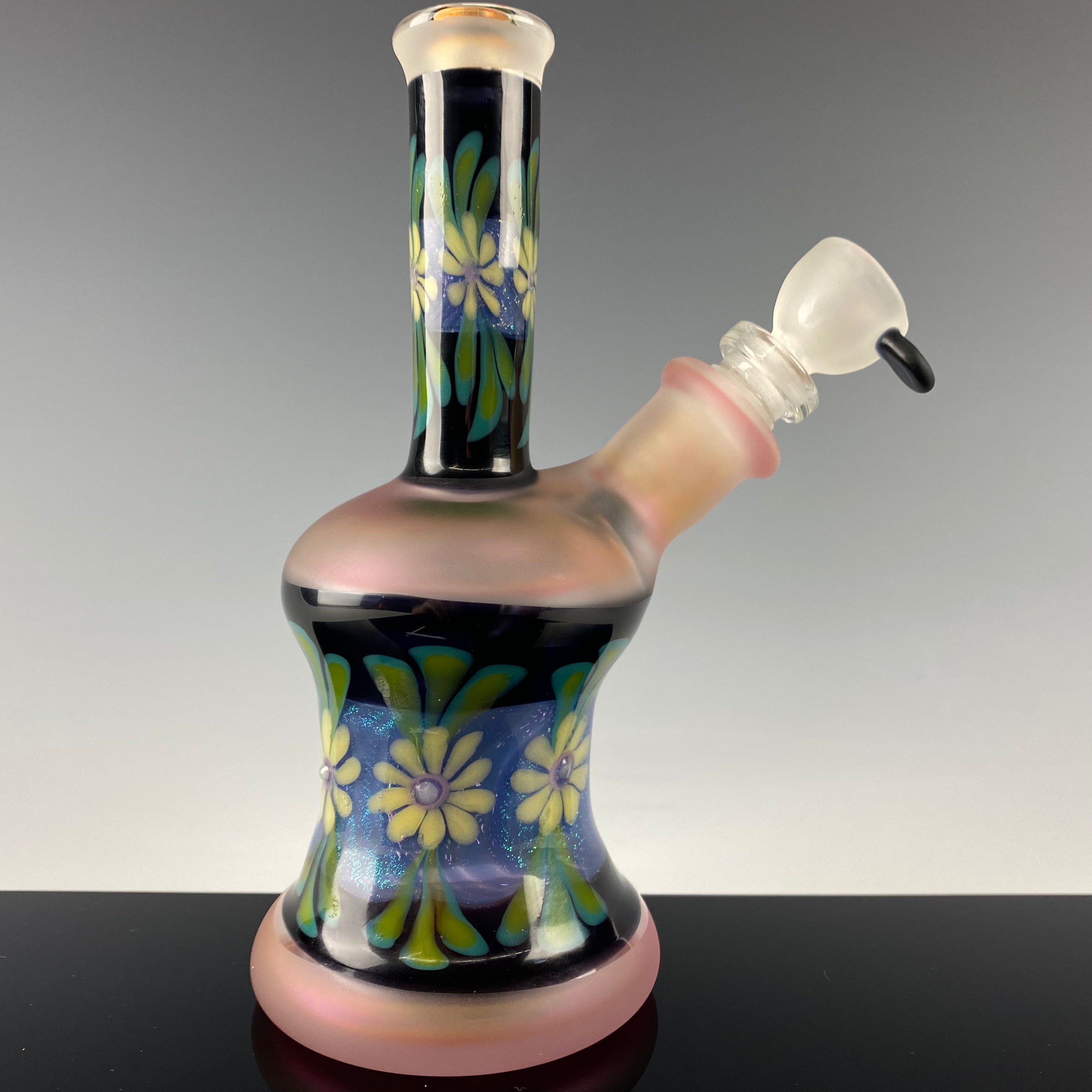 "Dichro Floral" Minitube by Sarita Glass
