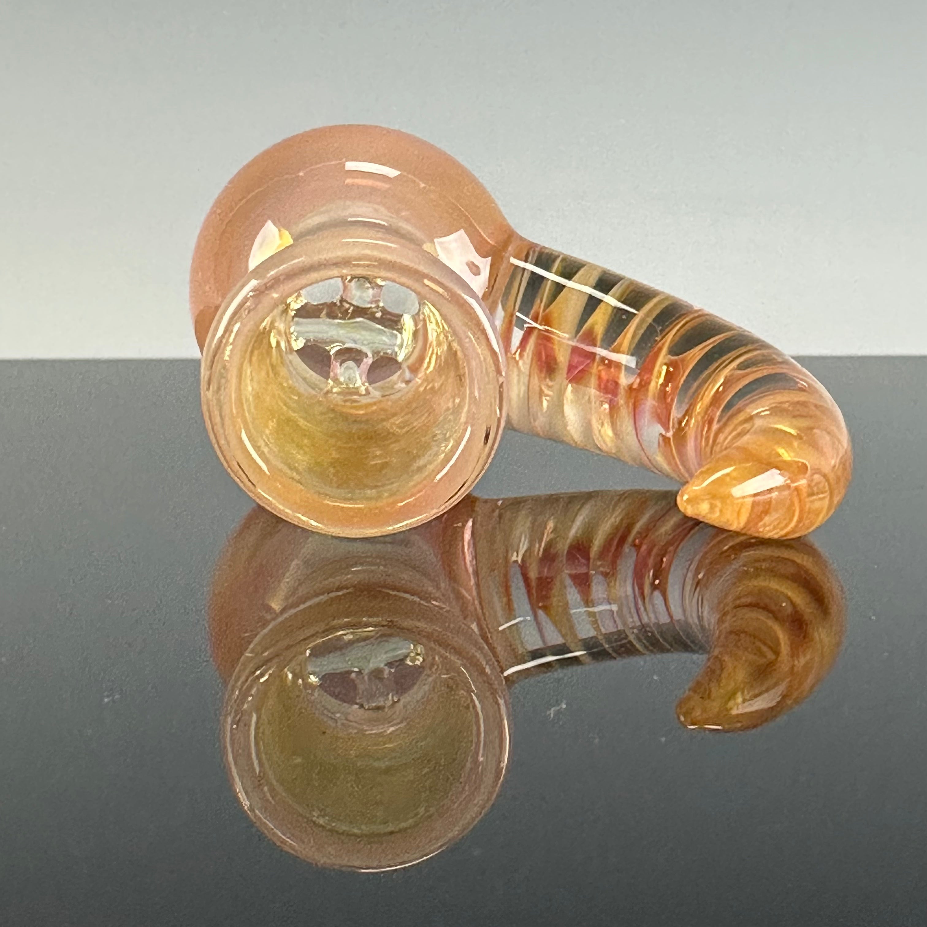 "Gold Fume" 14mm Slide by BoroCat