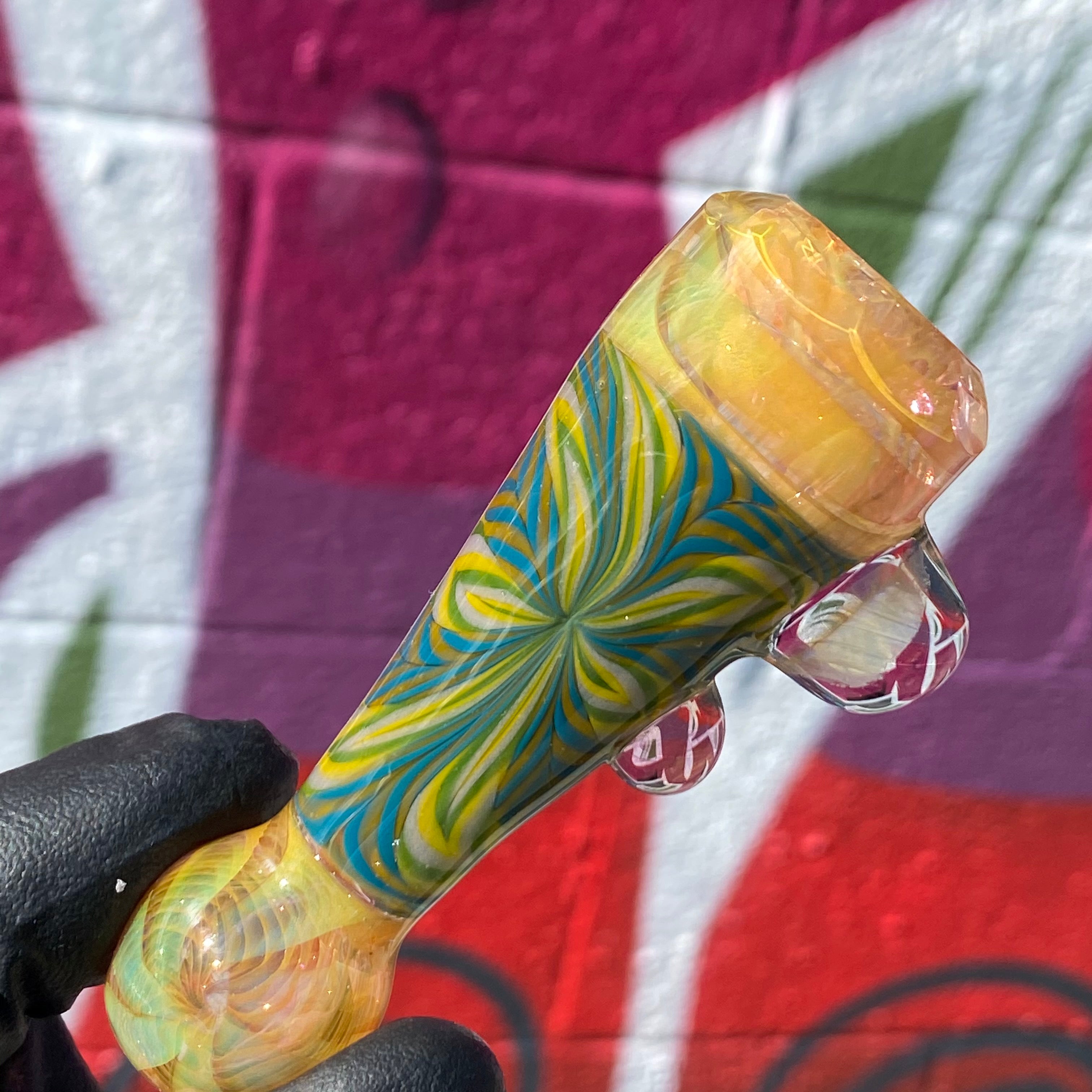 Faceted Chillum by Gabe Mac X Harold Cooney