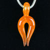 "Tangie" Mini Horn Pendant by Vigil Glass