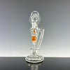 "Hot Sauce" Accented Single Uptake Recycler by Symetrik Glass