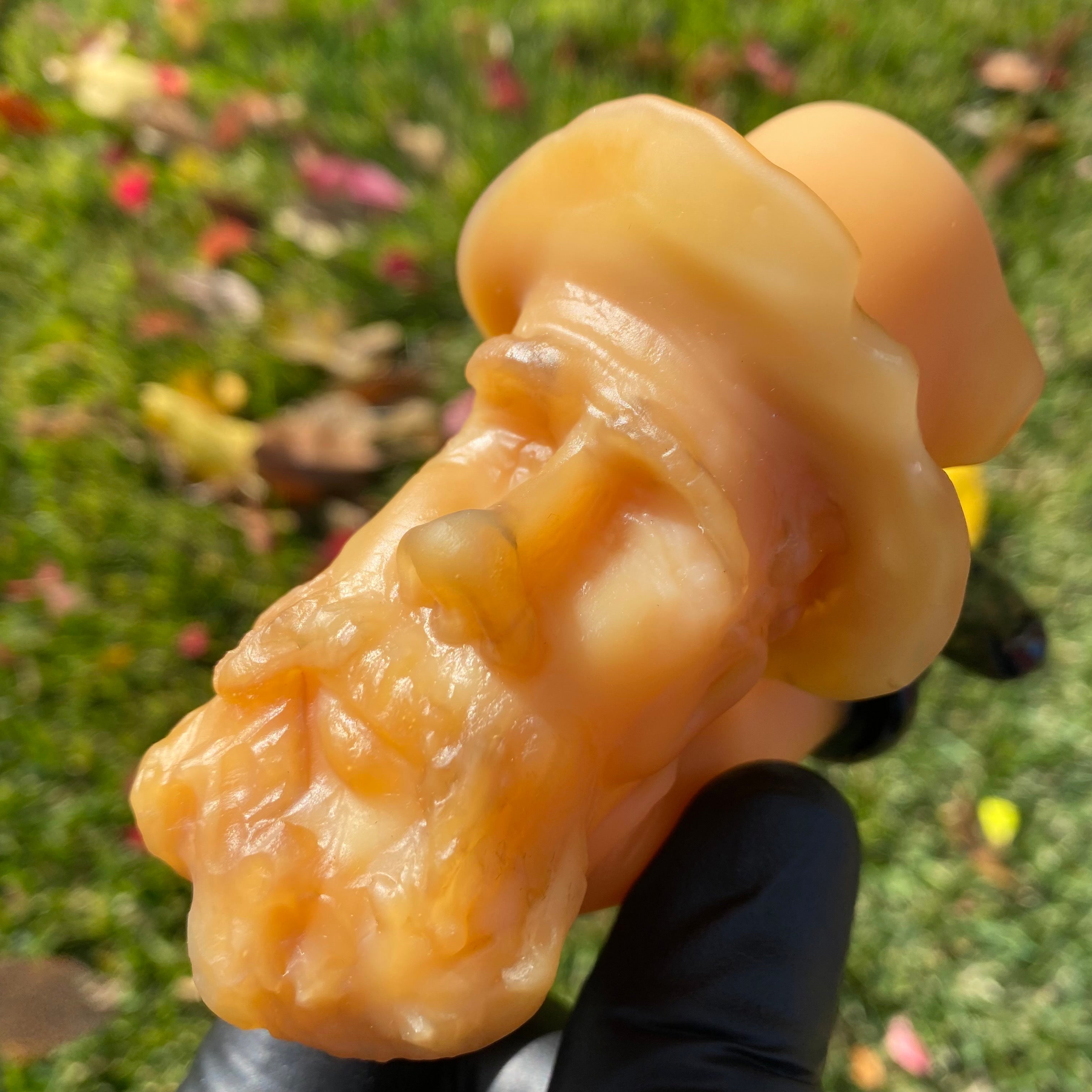 Butter "Old TImer" #2 Sculpted Sherlock by JMass Glass