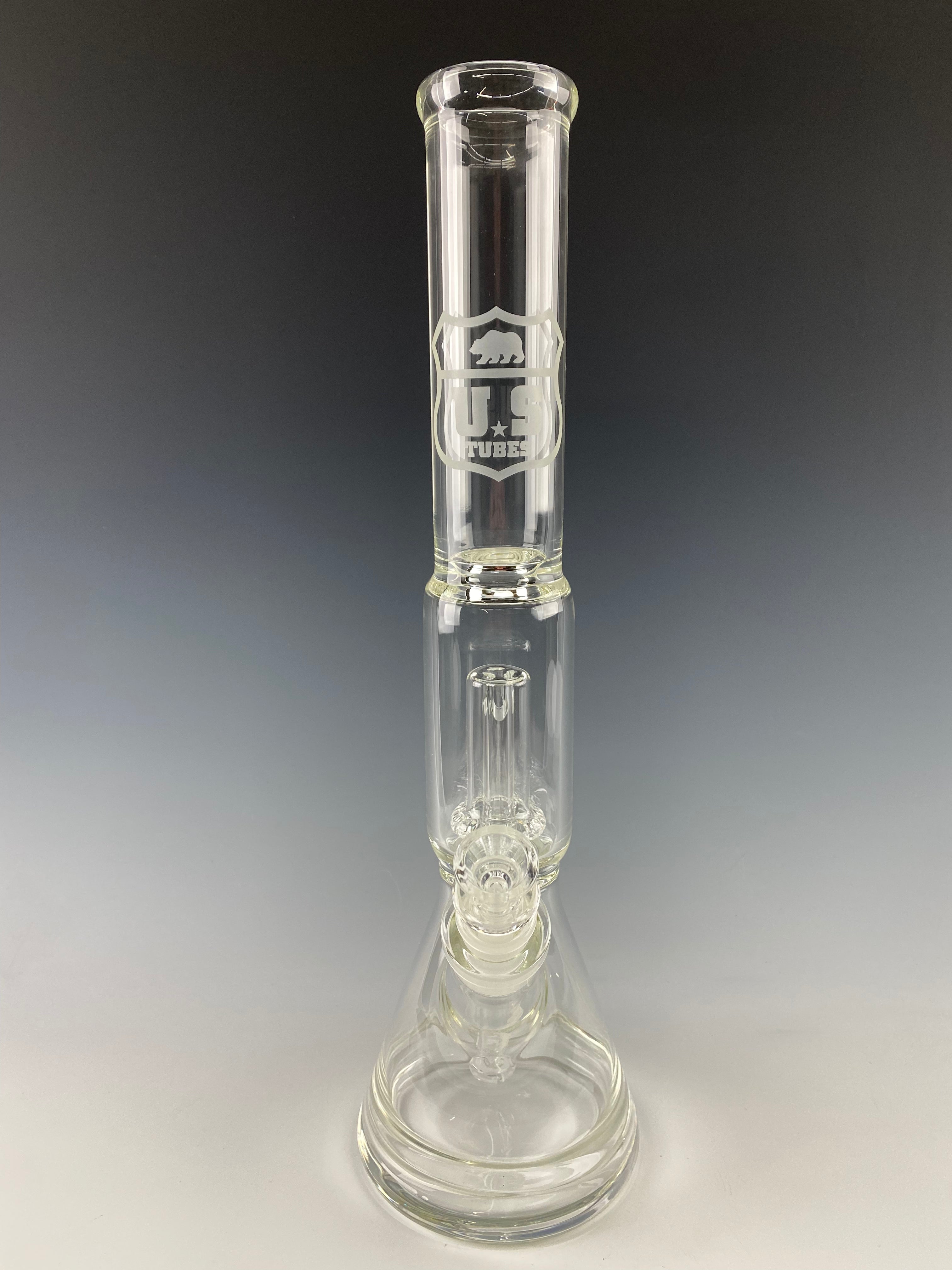 "Circ Perc" Beaker Waterpipe by US Tubes