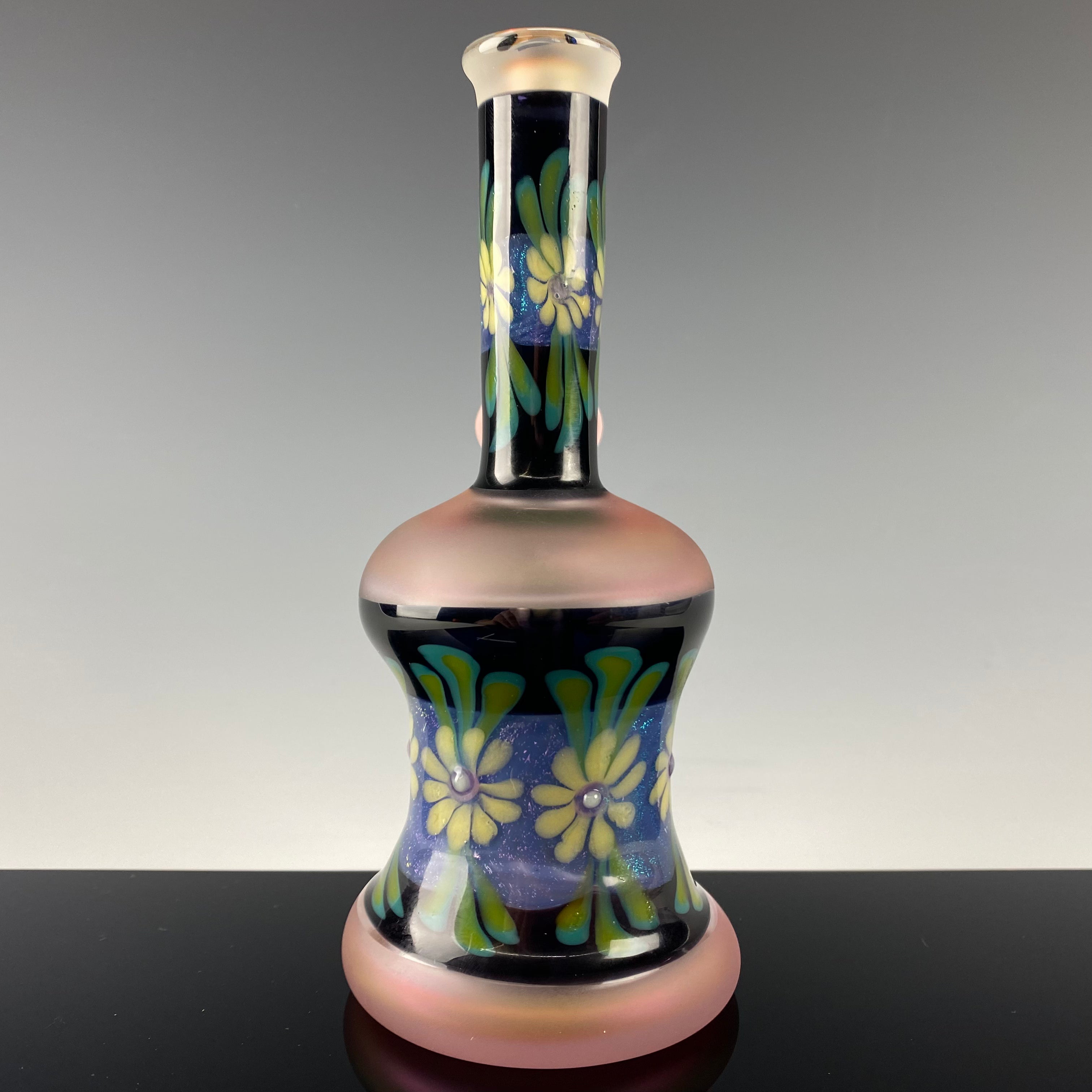 "Dichro Floral" Minitube by Sarita Glass