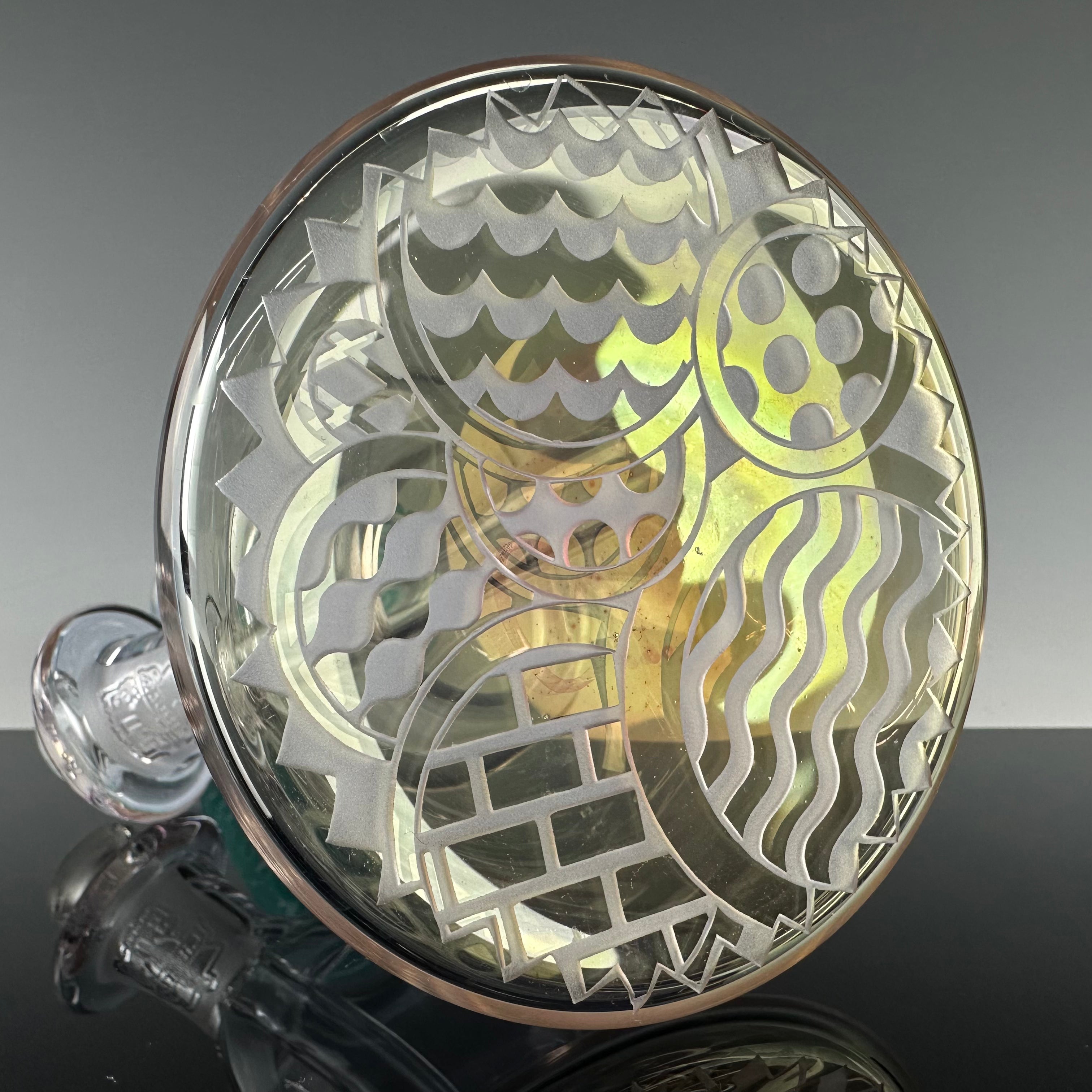 "Sacred Geometry" Multicolor Mini Tube by LIberty 503