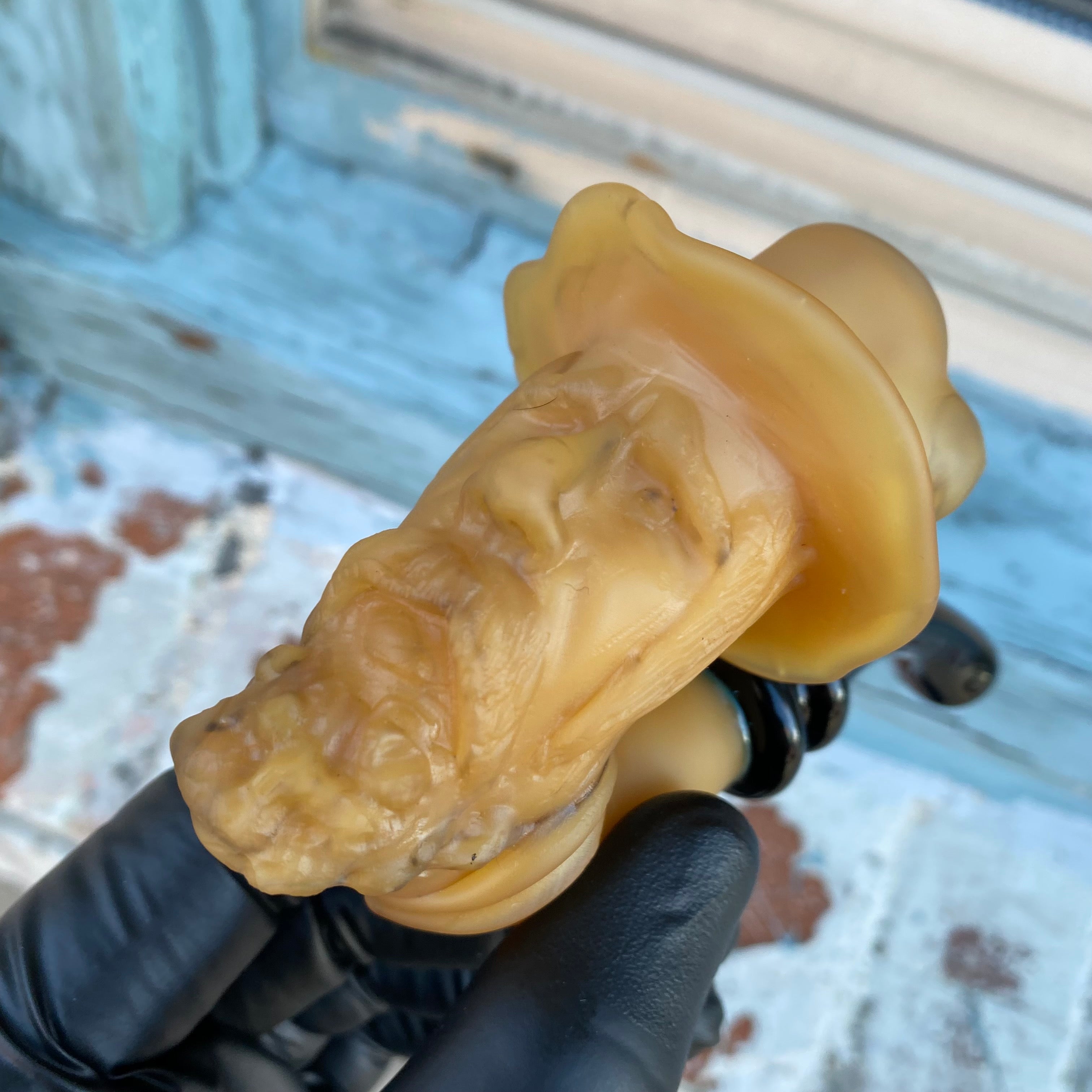 Butter "Old TImer" #1 Sculpted Sherlock by JMass Glass