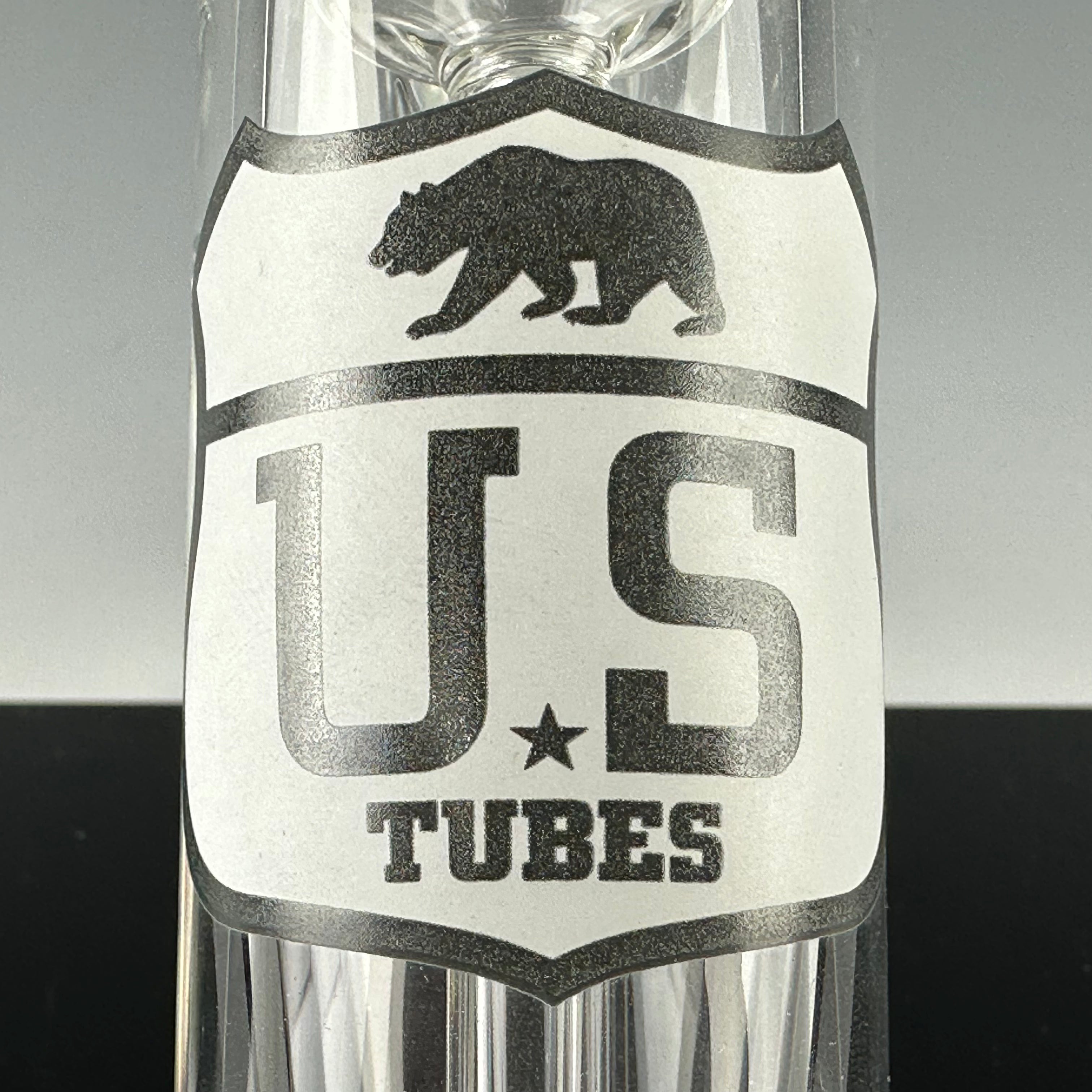 US Tubes (Dewar Joint) "Circ Perc" Hammer Bubbler by US Tubes
